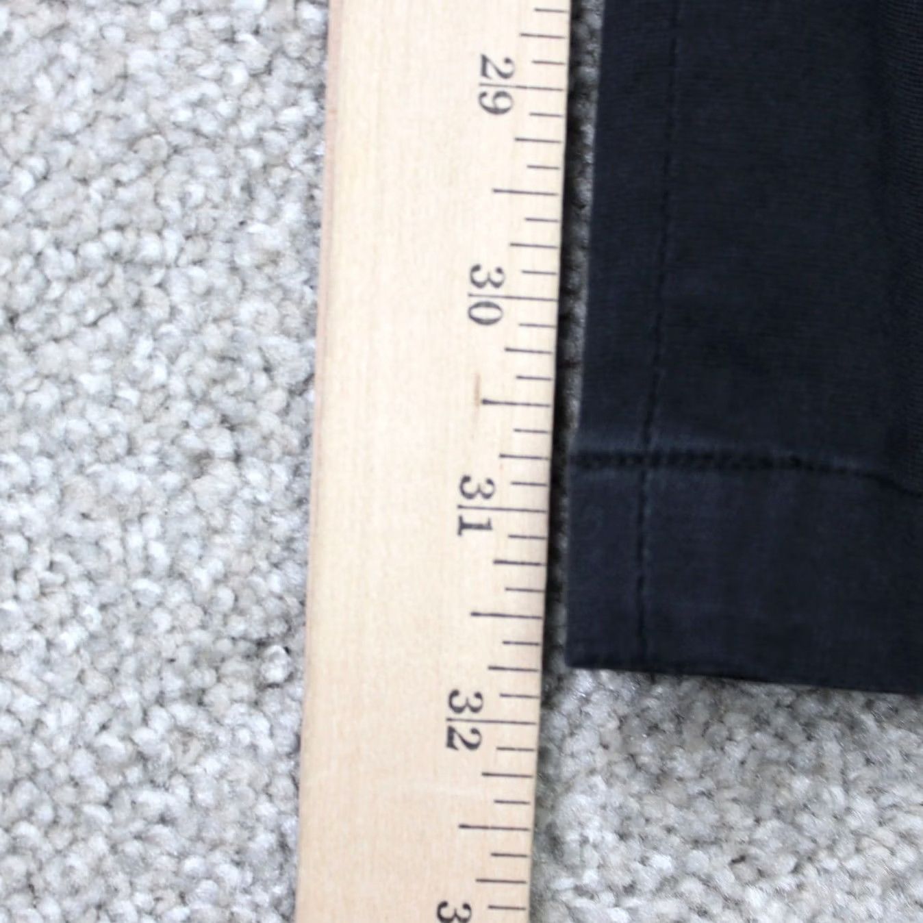 Dolce & Gabbana Dolce&Gabbana Chino Pants Womens 32x32 Black Flap Pockets Straight Leg Stretch Denim? Size 24" / US 00 / IT 34 - 4 Thumbnail