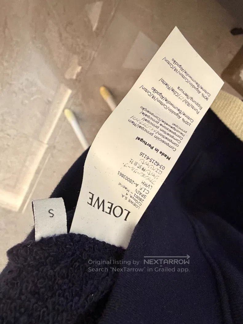 Loewe Loewe Classic Deep Blue Hoodie Size US S / EU 44-46 / 1 - 5 Thumbnail