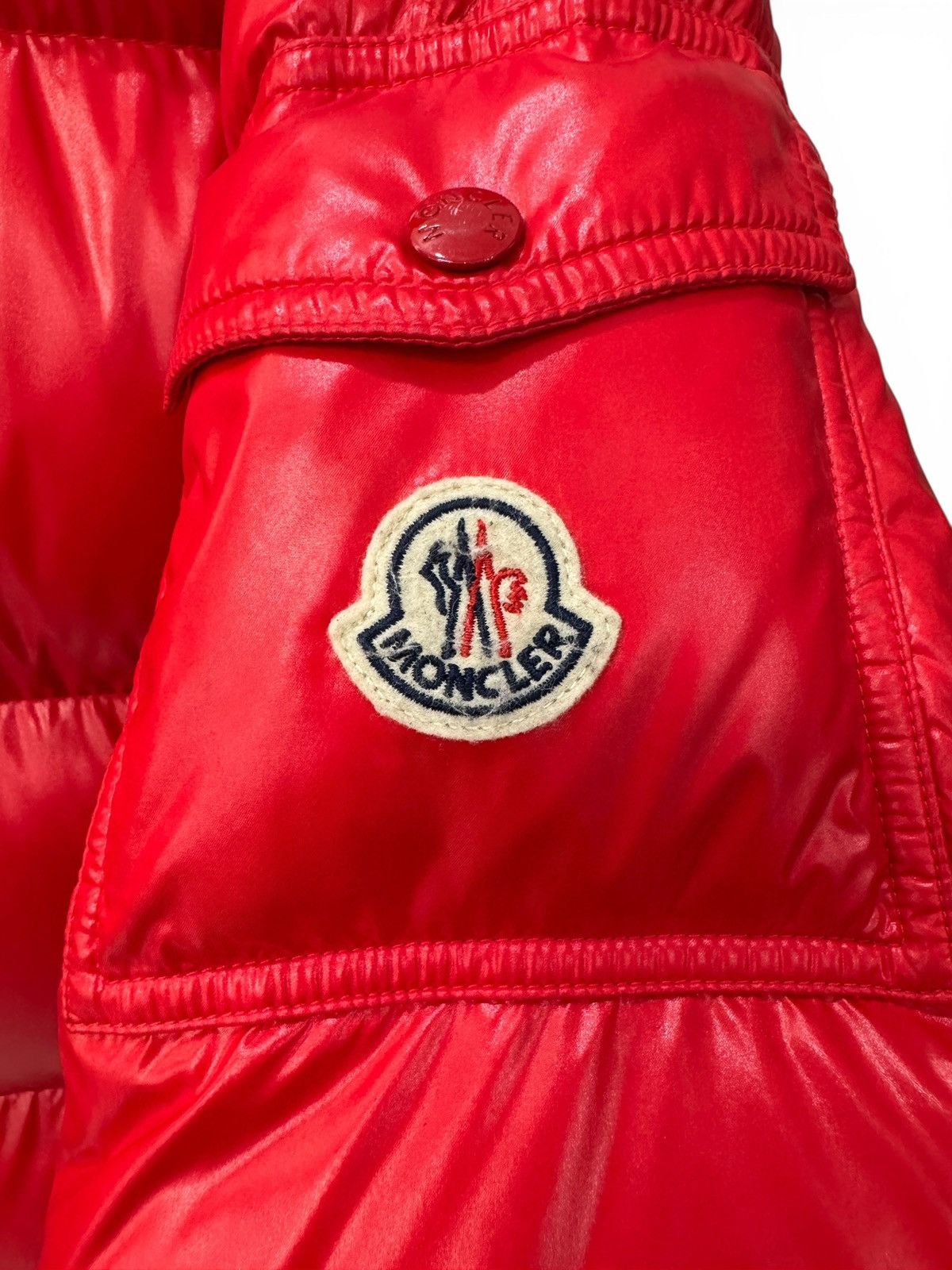 Moncler Moncler Red Ecrin Jacket Size US L / EU 52-54 / 3 - 2 Thumbnail