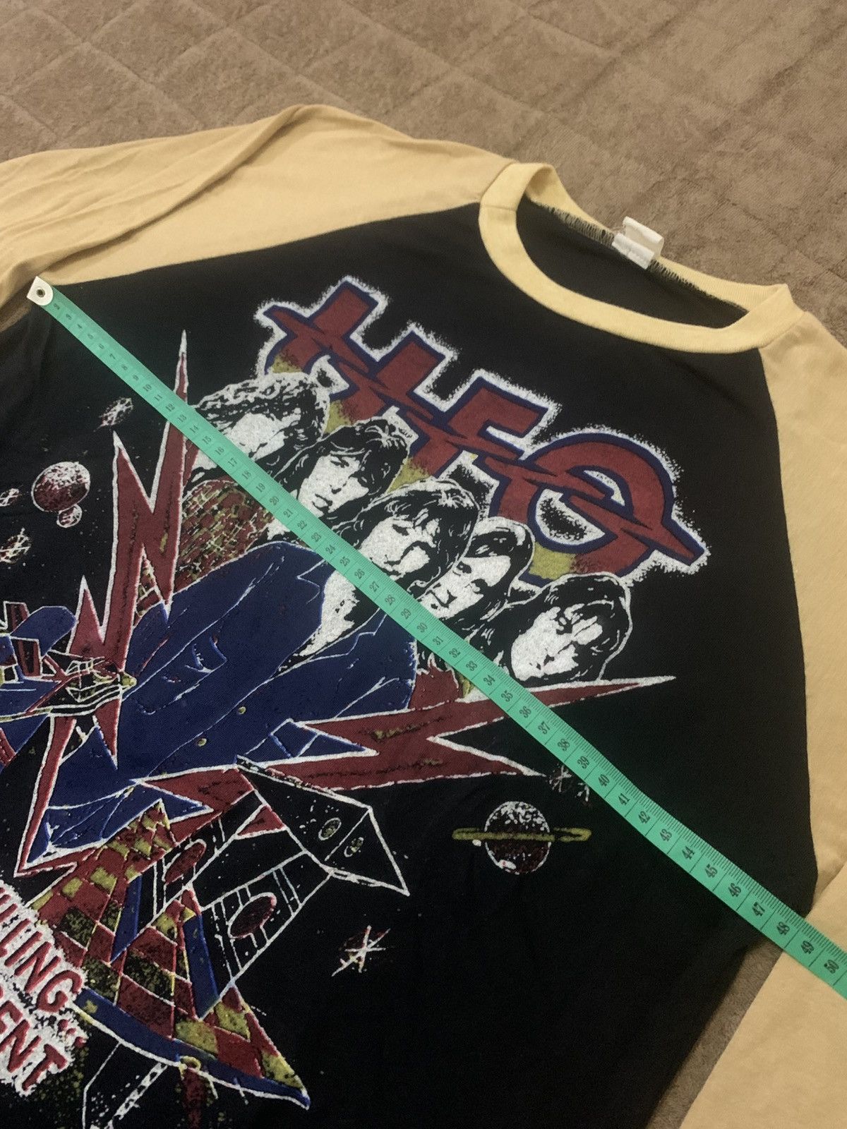 Band Tees Vintage UFO In Convert 80s Raglan Size US S / EU 44-46 / 1 - 6 Thumbnail