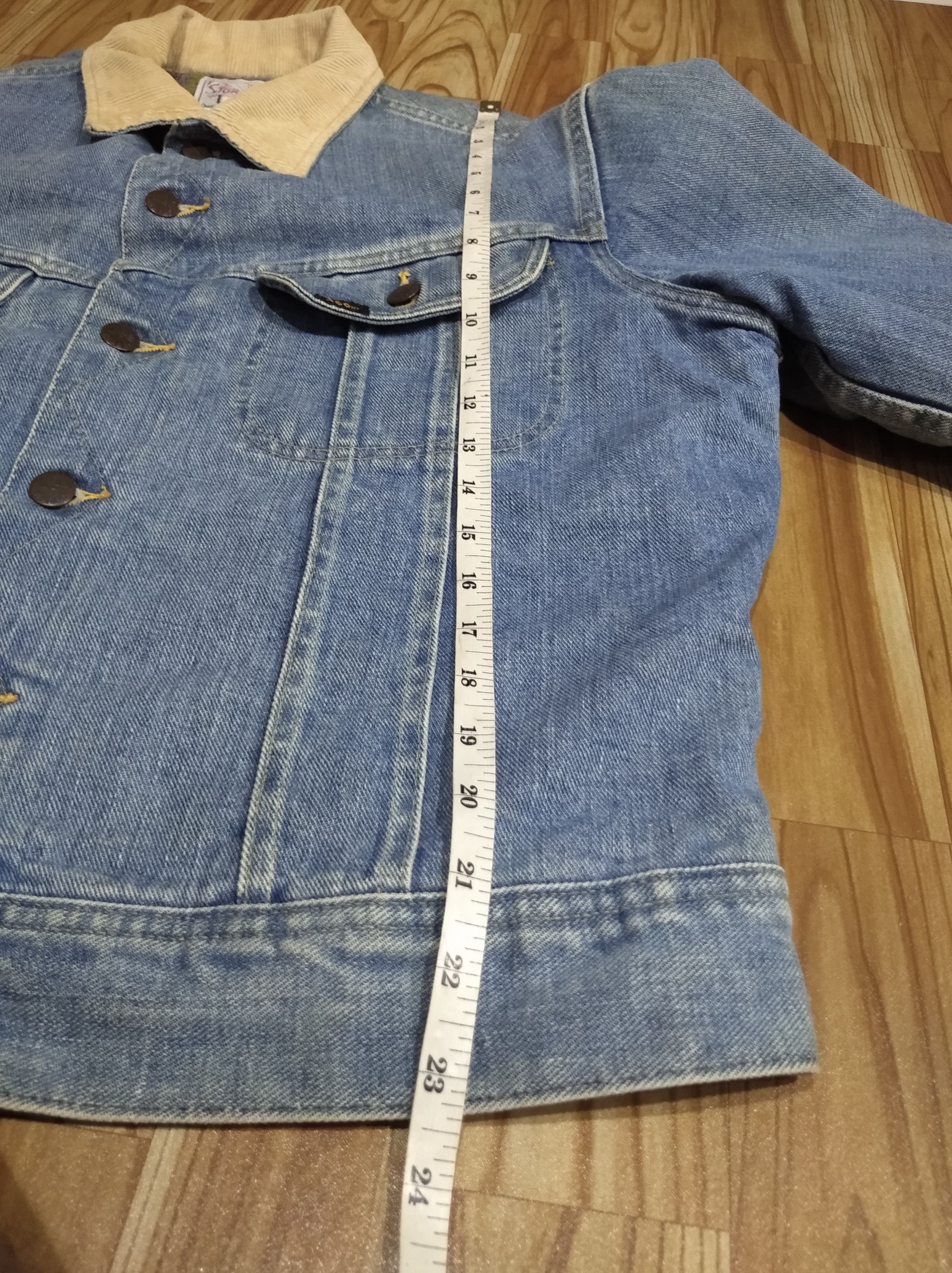 Lee × Vintage 1970s Vintage Lee Storm Riders Blanket Lined Denim Jacket Size US L / EU 52-54 / 3 - 9 Thumbnail