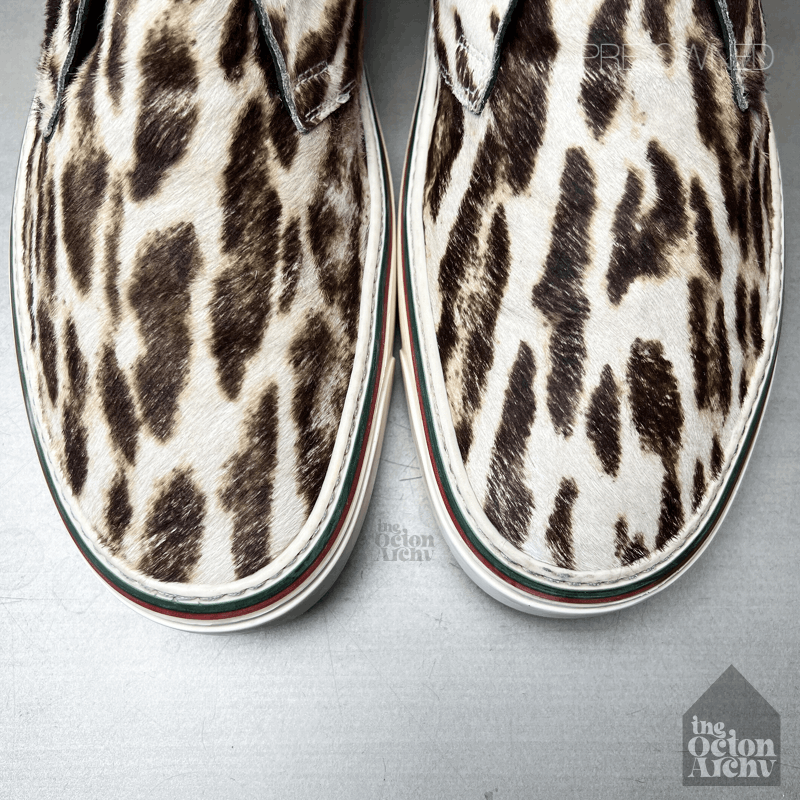 Gucci Gucci Leopard Print Chukka Sneaker 245307 FW2010 Pre-Owned Size US 9 / EU 42 - 9 Thumbnail