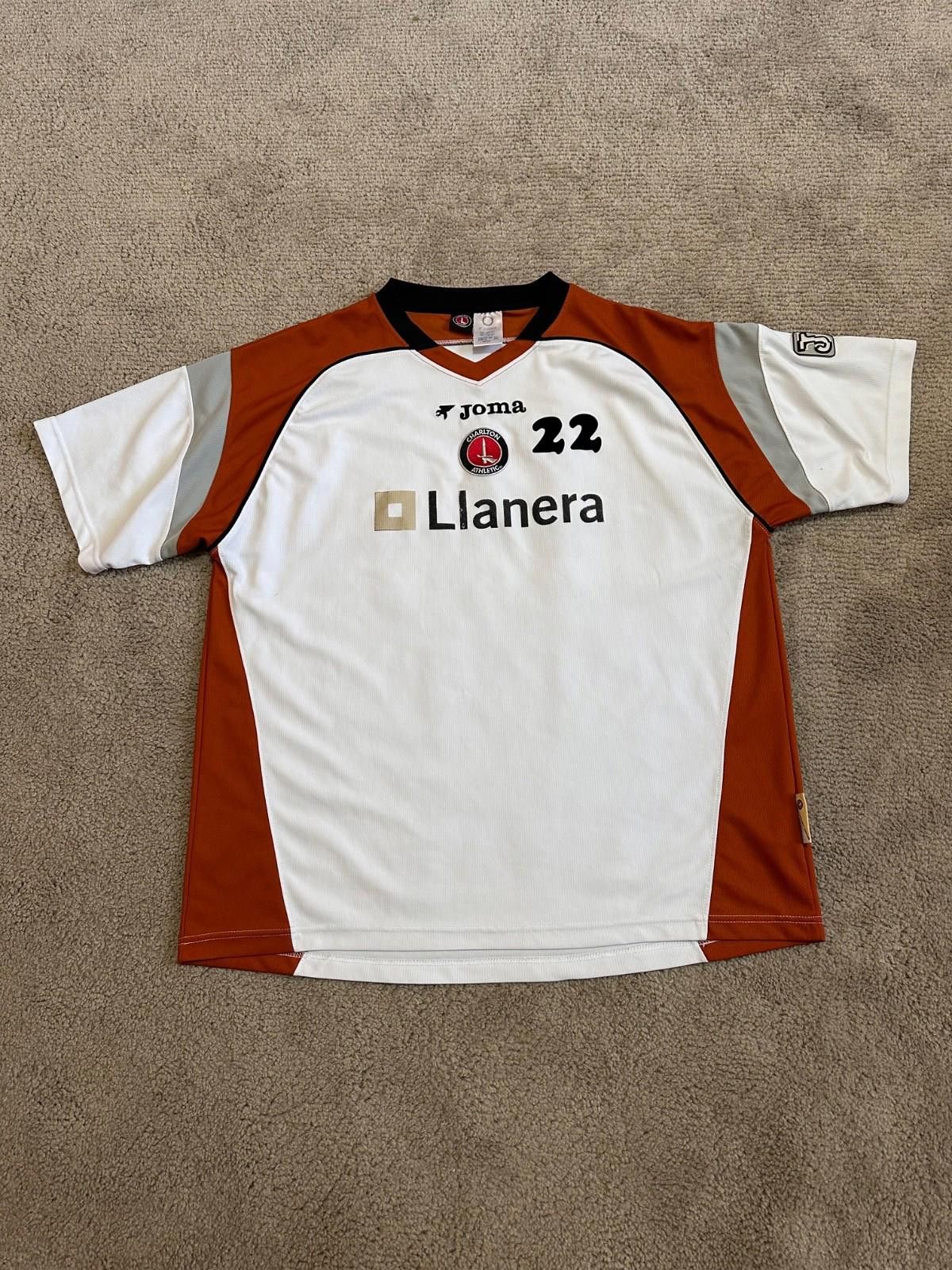 Joma CHARLTON ATHLETIC 2006/2007 Home FOOTBALL SHIRT JERSEY JOMA Size US XL / EU 56 / 4 - 1 Thumbnail