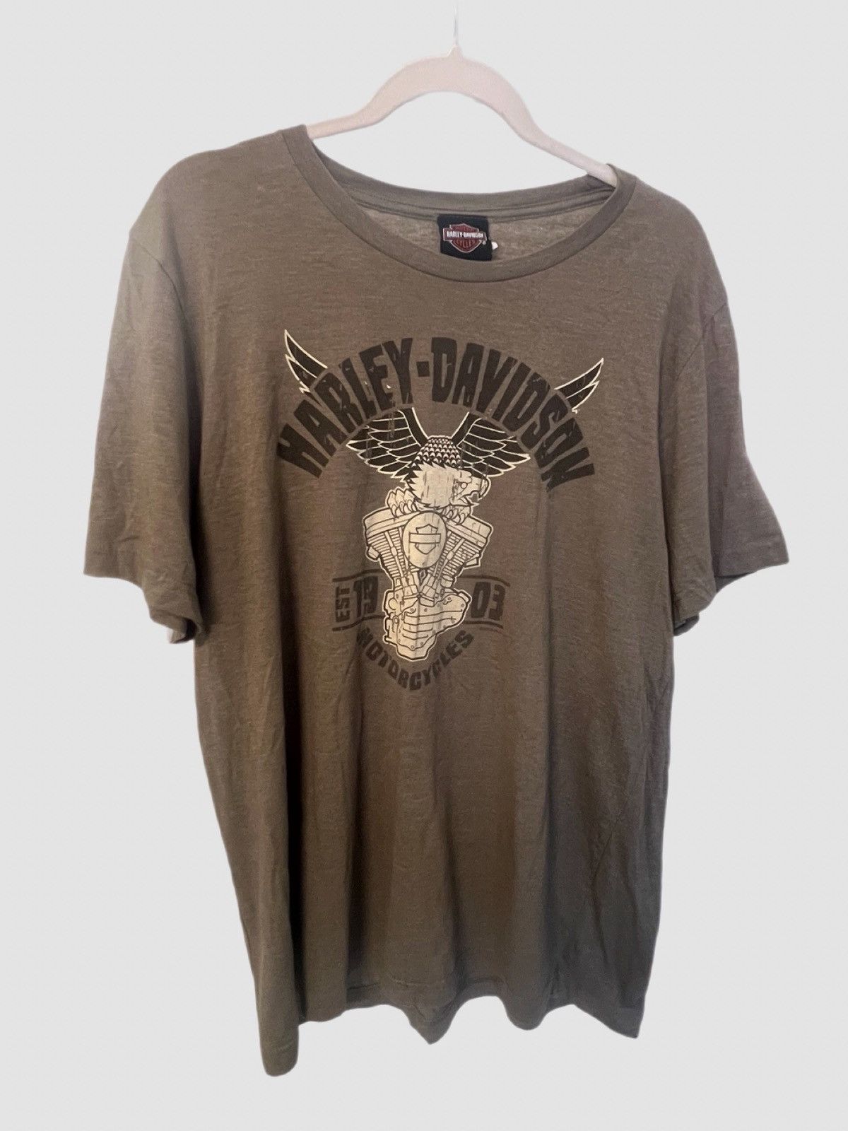 Harley Davidson Vintage Y2K Harley Davidson rare Guam!! 🔥🔥 Size US XL / EU 56 / 4 - 1 Thumbnail