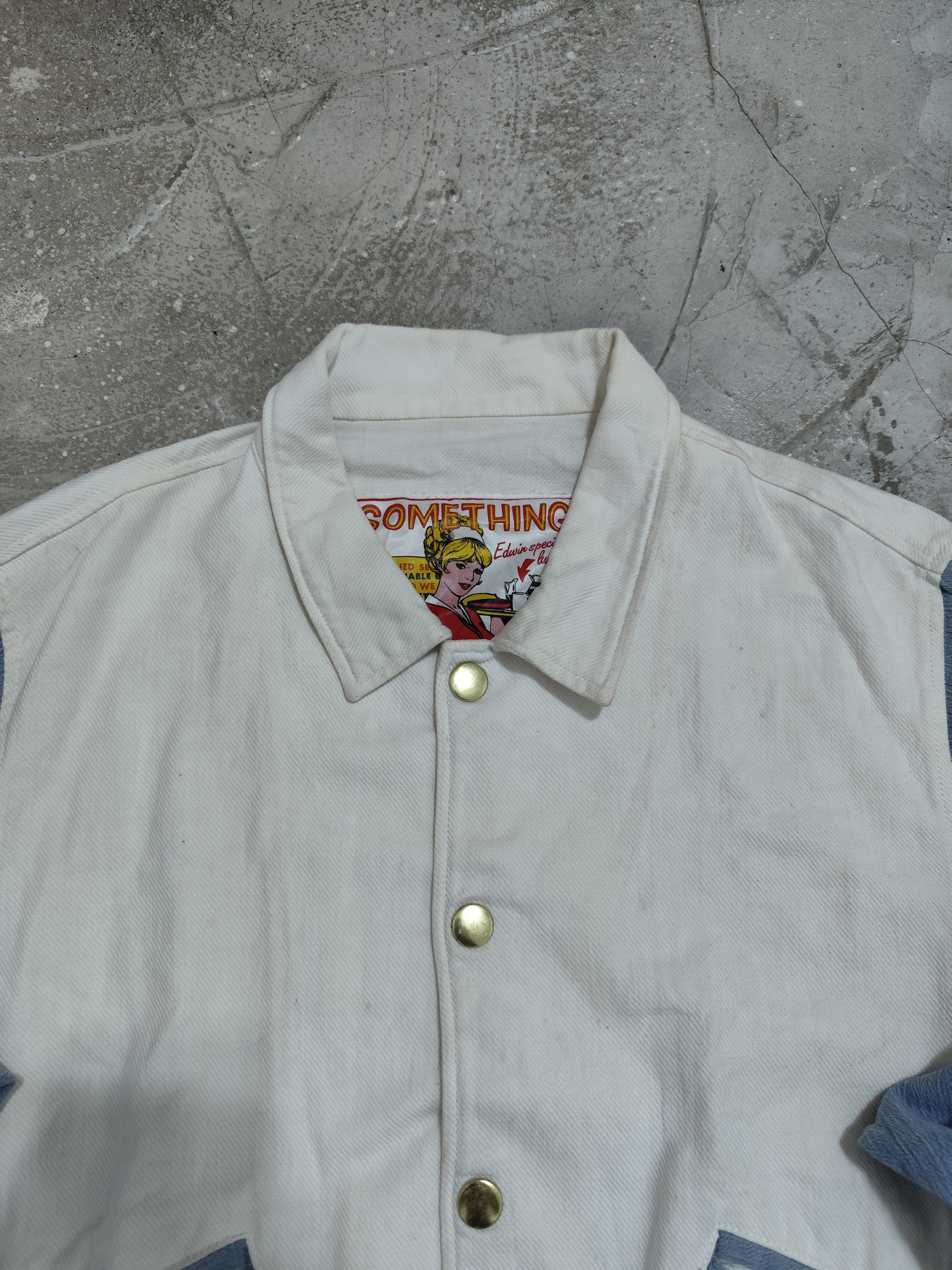 Edwin Vintage Something by Edwin varsity jacket boxy fit Size US M / EU 48-50 / 2 - 2 Thumbnail