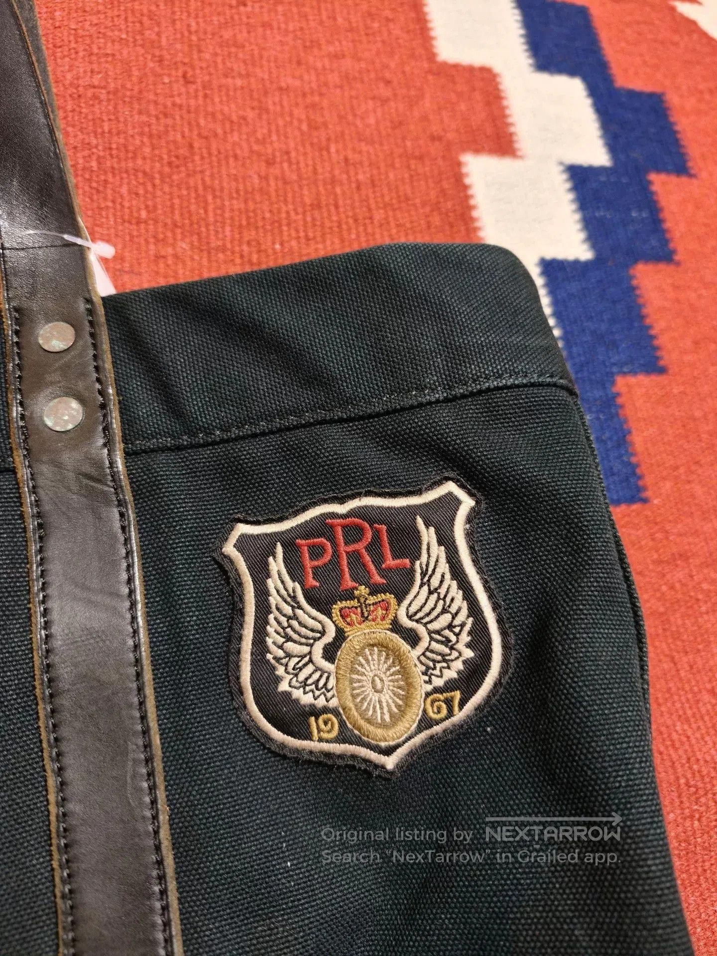 RRL Ralph Lauren Polo Ralph Lauren RRL Racing Tote Bag. Size ONE SIZE - 3 Thumbnail