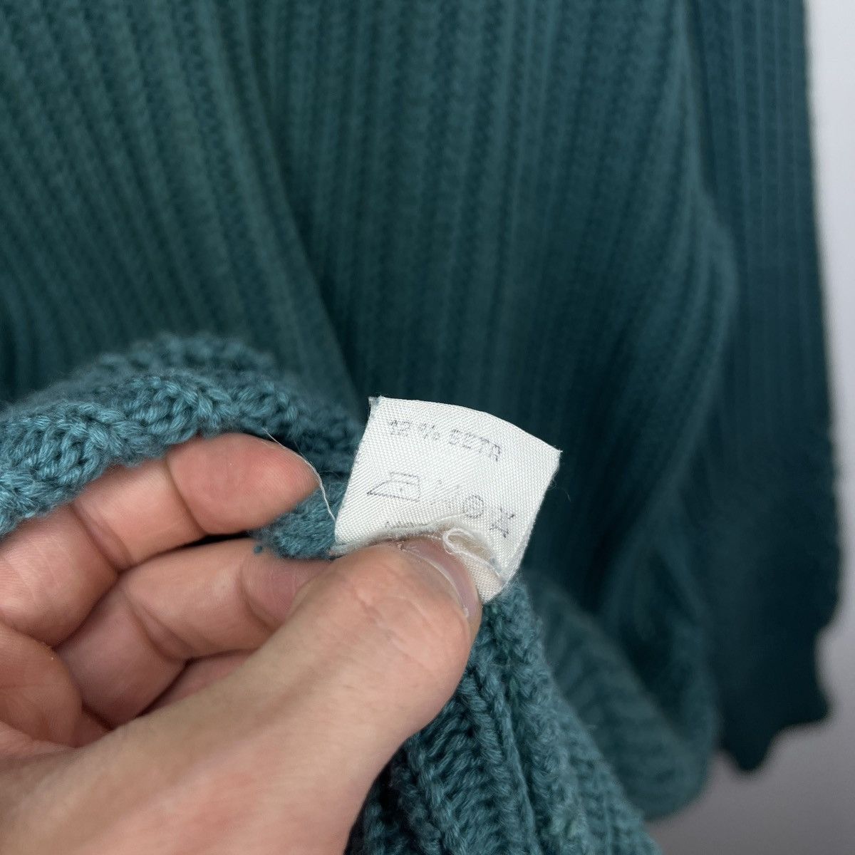 Jil Sander Jil Sander by Raf Simons 00s Raglan Ribbed Knit Sweater Size US L / EU 52-54 / 3 - 7 Thumbnail