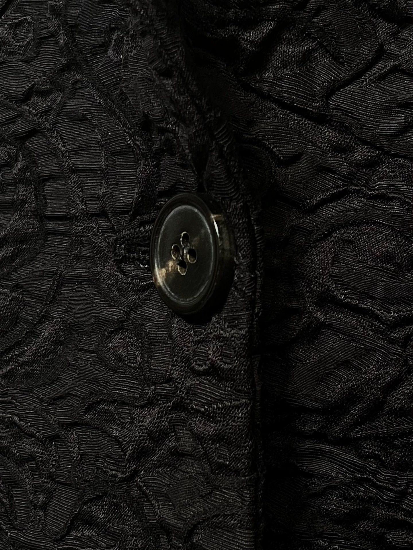 Dries Van Noten Dries Van Noten Subtle Fragrance Jacquard Suit Black Size 40R - 4 Thumbnail