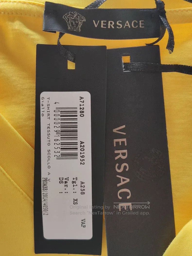 Versace Versace Men's short-sleeved T-shirt Size US XS / EU 42 / 0 - 3 Thumbnail