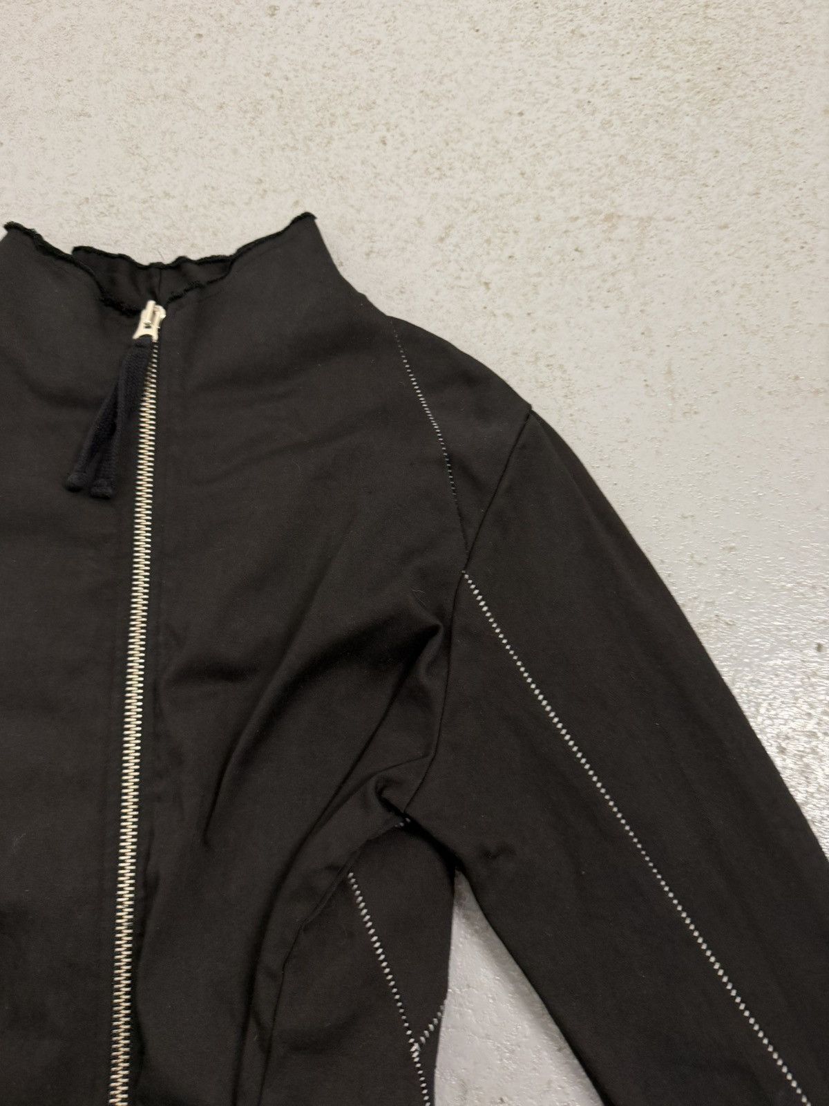 Thom Krom Avant-garde Thom Krom Sewn Zip Distressed Jacket Size US M / EU 48-50 / 2 - 9 Thumbnail