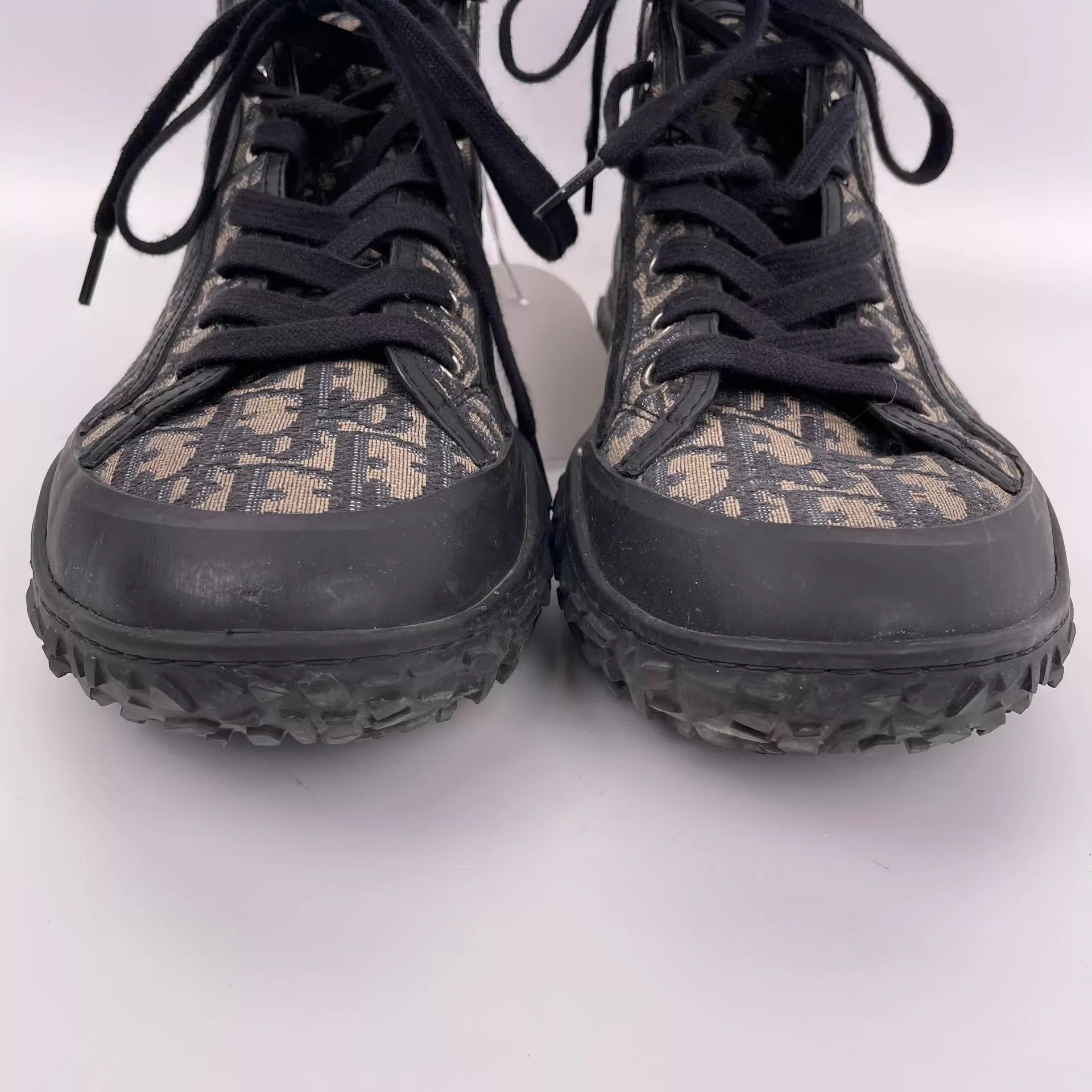 Dior Dior Classic Print High-Top Canvas Sneaker Size 42 Size US 9 / EU 42 - 2 Thumbnail