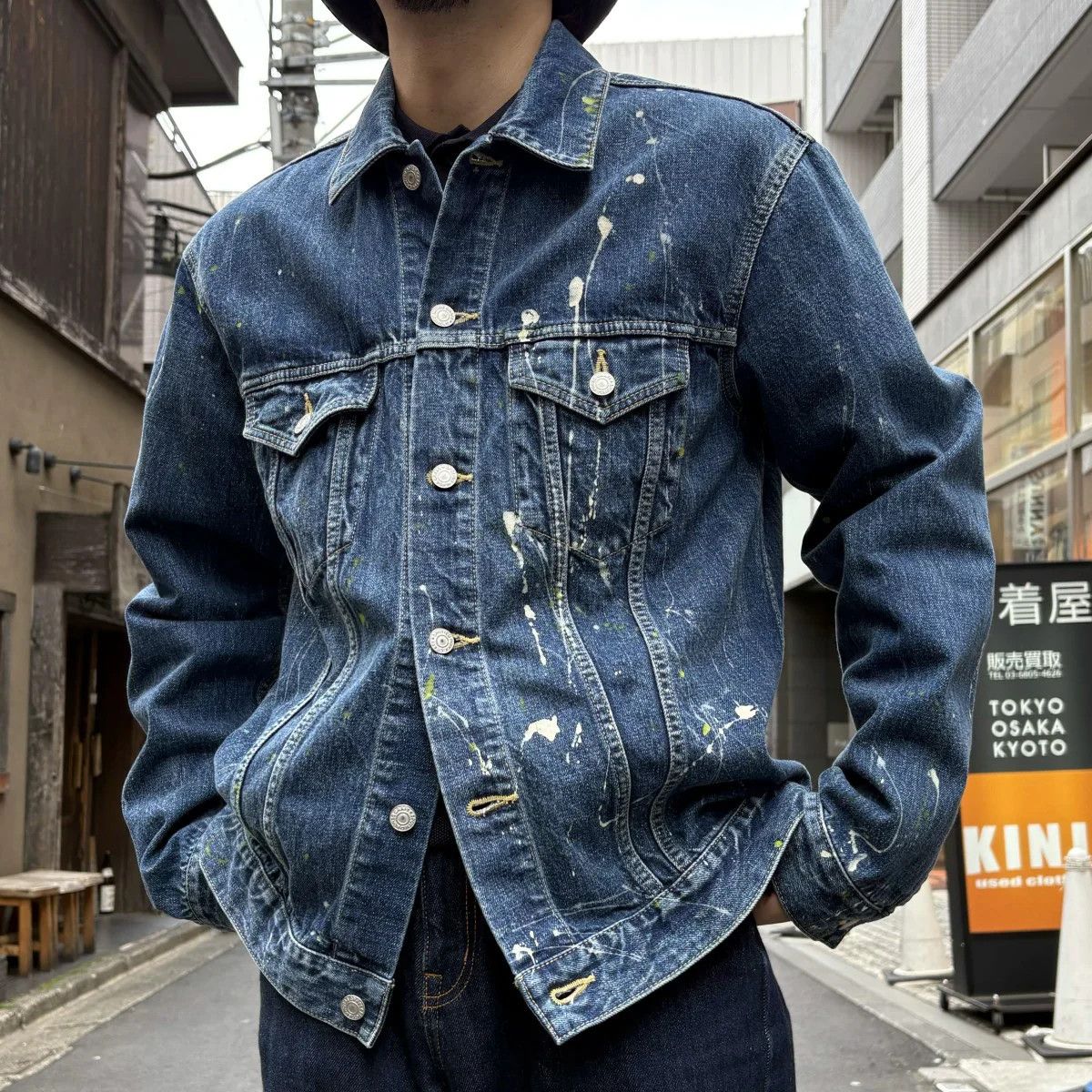Yohji Yamamoto Yohji Yamamoto pour homme 23AW Splattered Jacket Size US L / EU 52-54 / 3 - 2 Thumbnail