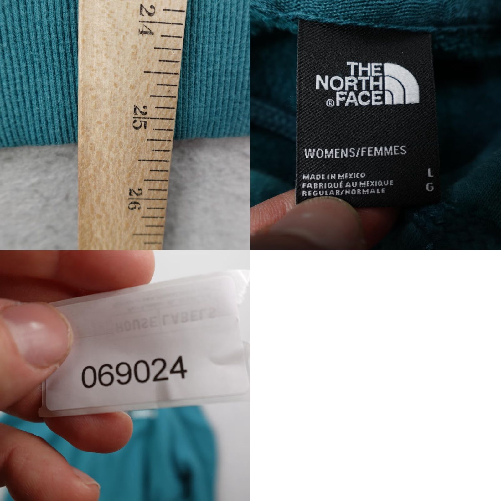 The North Face North Face Hoodie Womens Large Blue Never Stop Exploring Pullover Sweatshirt Size L / US 10 / IT 46 - 8 Thumbnail