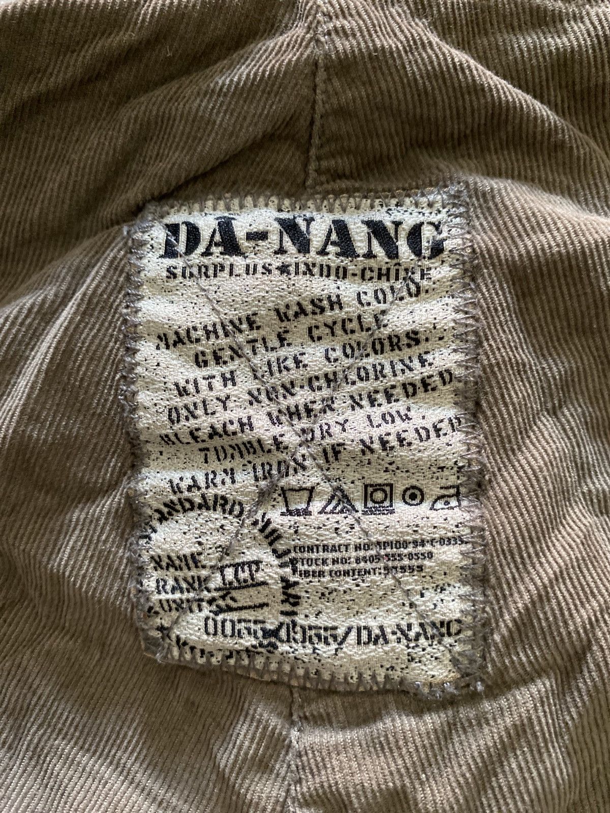 If Six Was Nine × Japanese Brand × Le Grande Bleu (L.G.B.) 2000s Da-Nang bondage punk cargo corduroy pants Size US 32 / EU 48 - 7 Thumbnail