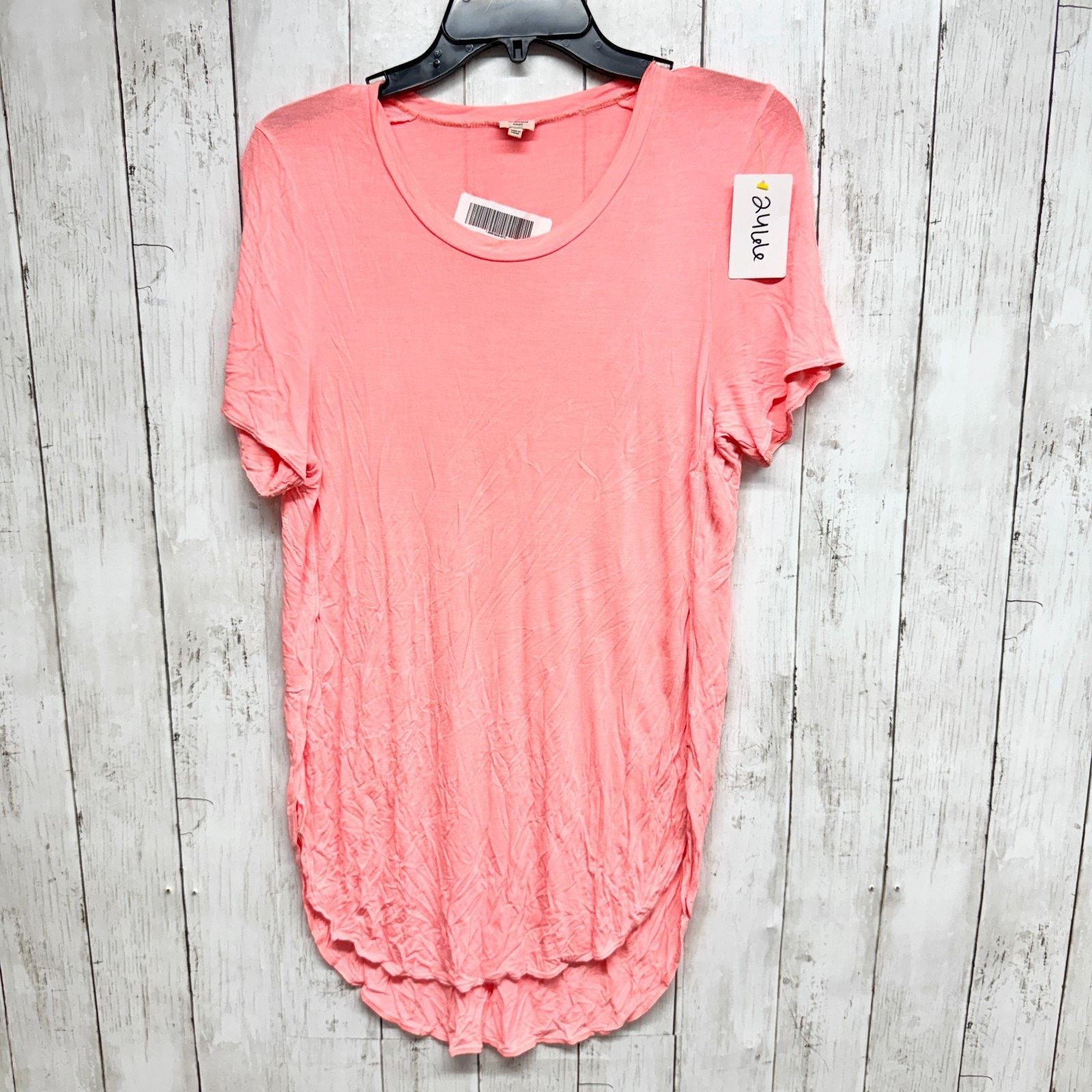 Other Wilfred Blouse Sz Small Peach Scoop Neck Short Sleeve Tunic Size S / US 4 / IT 40 - 1 Thumbnail