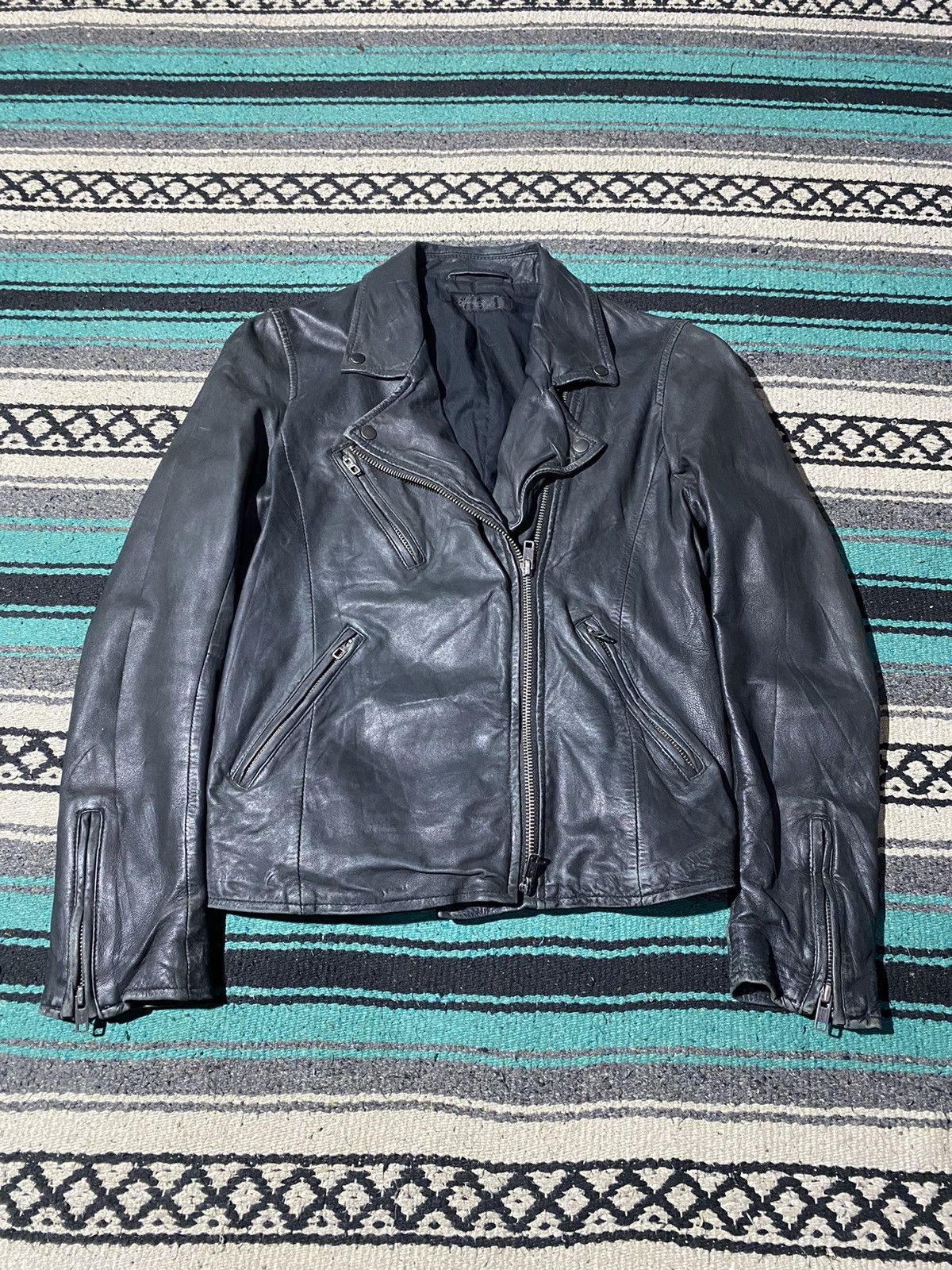 If Six Was Nine 2000s AmericanRags - Ramones Biker Jacket Size US S / EU 44-46 / 1 - 3 Thumbnail