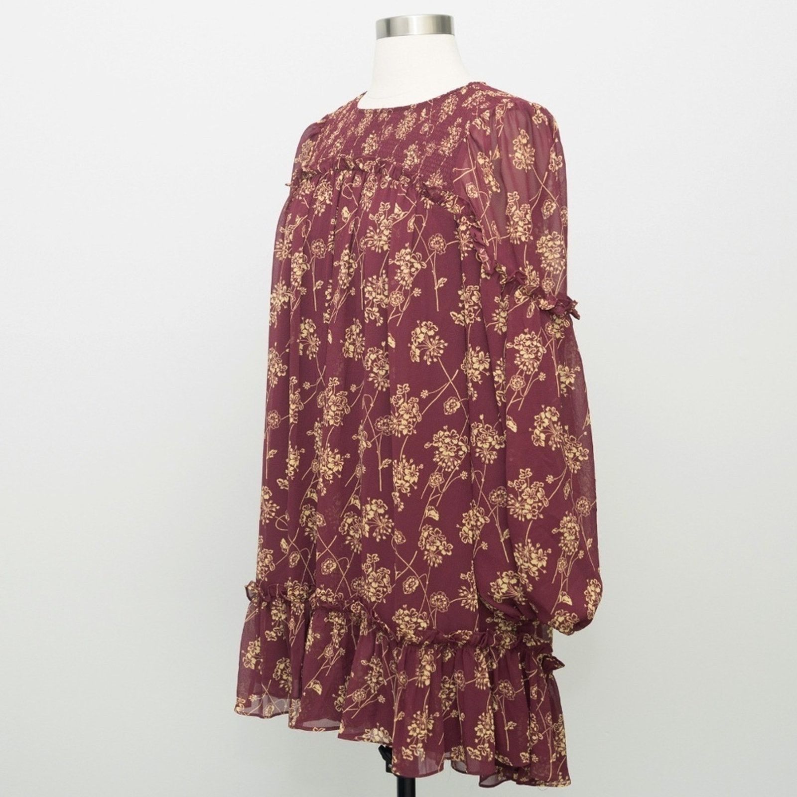 Cinq a Sept Cinq A Sept. Zola Chiffon Shift Dress. Size S / US 4 / IT 40 - 12 Thumbnail