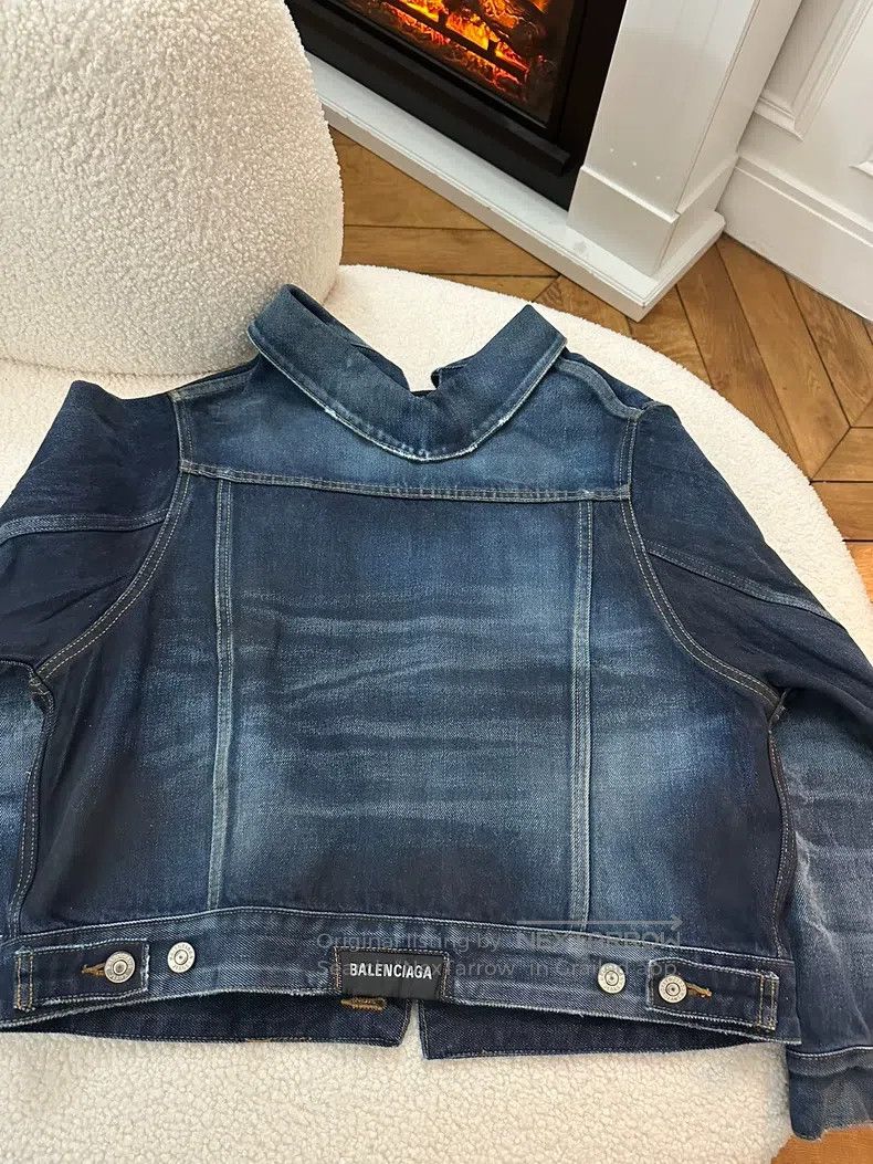 Balenciaga Balenciaga Female denim jacket Size XS / US 0-2 / IT 36-38 - 2 Thumbnail