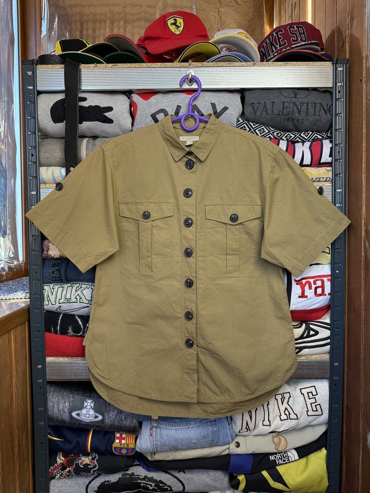 Burberry Burberry Brit Short Sleeve Crazy Shirt Size US M / EU 48-50 / 2 - 1 Thumbnail
