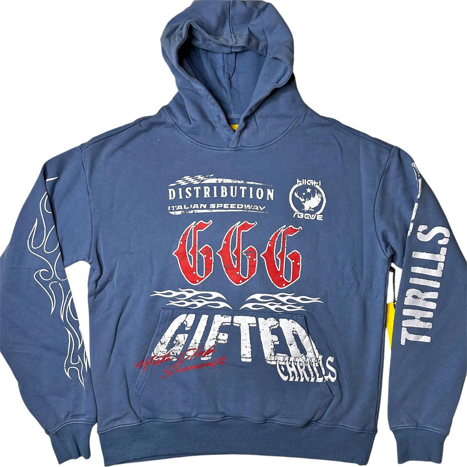 Other NWT GFTD LA Gifted Thrills GGG Graphic Hoodie Blue Mens S Size US S / EU 44-46 / 1 - 1 Thumbnail