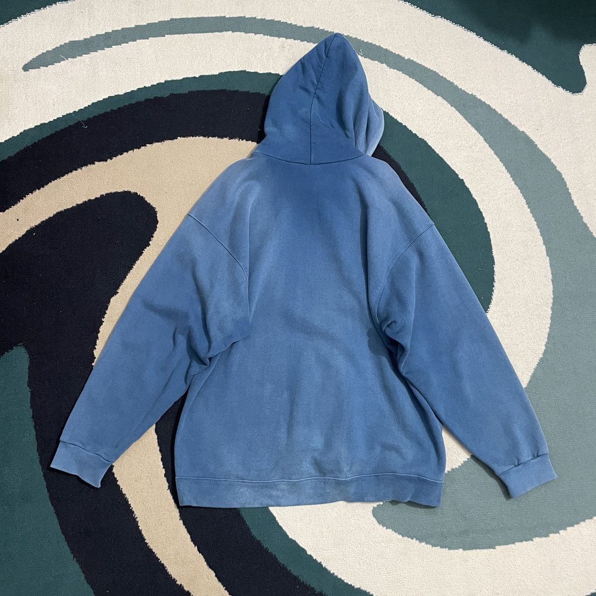 Japanese Brand 🔥 RARE 90s NIKE TONAL HOODIE MINI SWOOSH ✅ Size US L / EU 52-54 / 3 - 7 Thumbnail