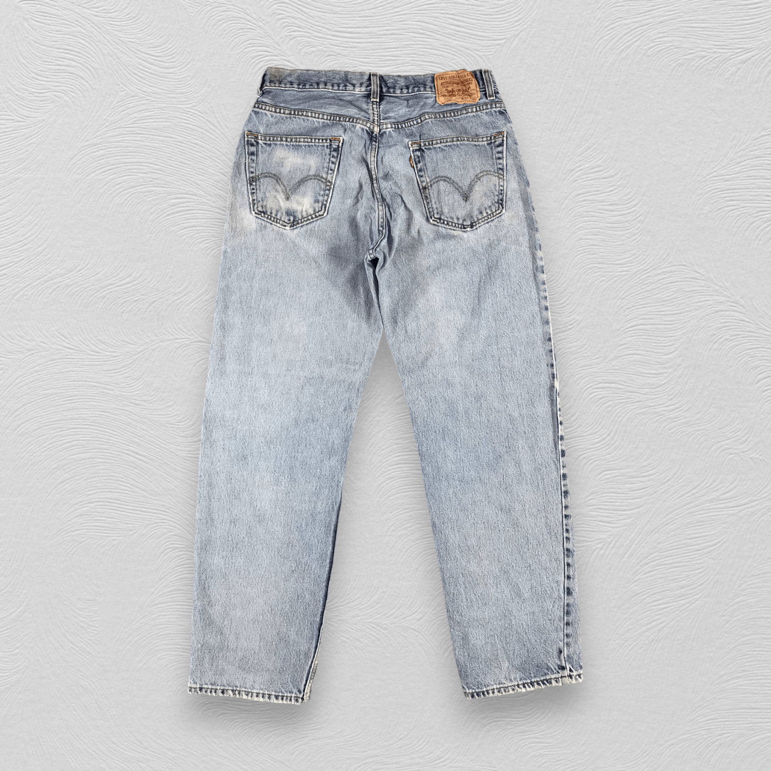 Levi's Vintage Levis 550 Jeans Distressed Denim KJ1112 Size US 34 / EU 50 - 2 Thumbnail