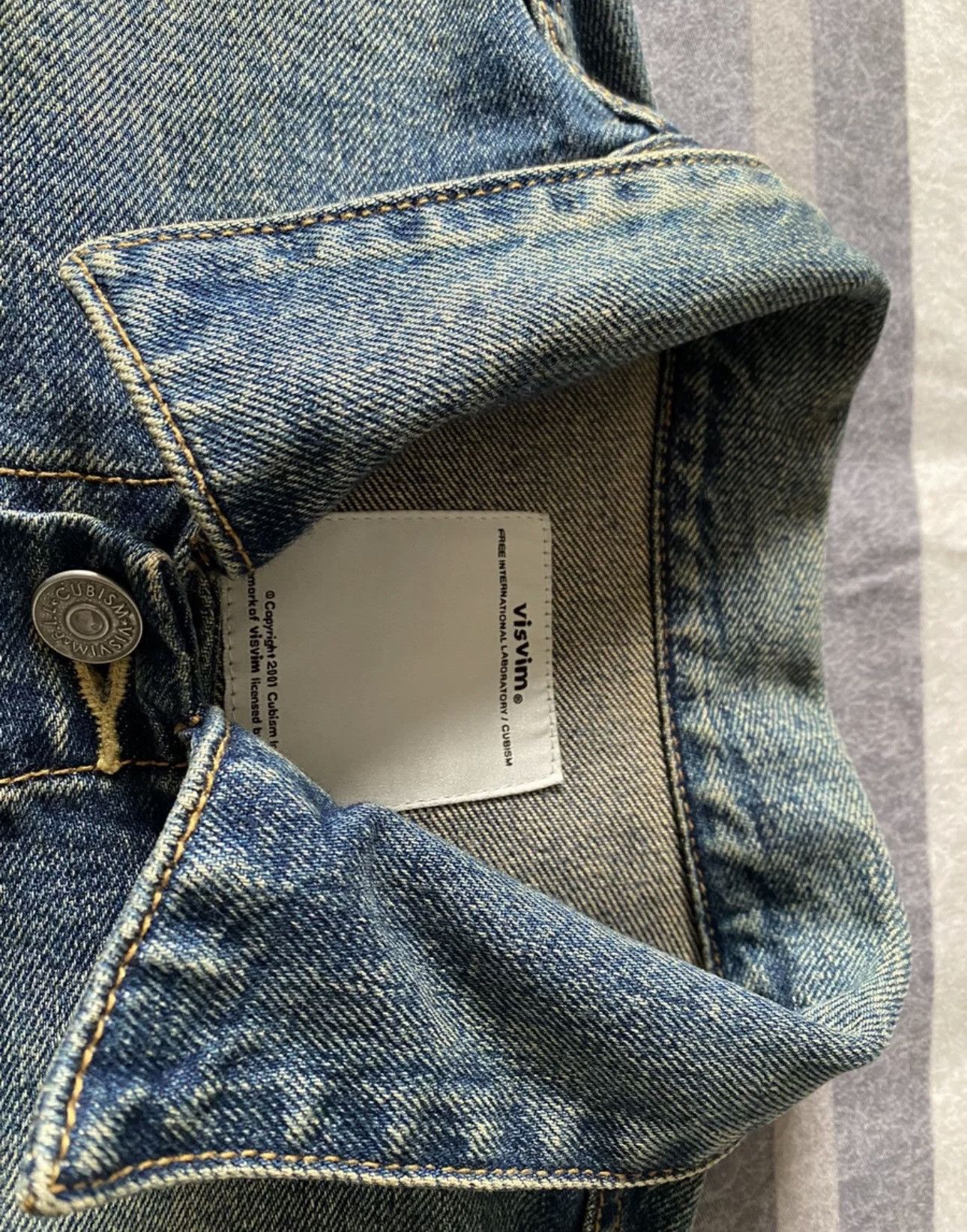 Visvim Visvim 101 denim jkt Size US L / EU 52-54 / 3 - 5 Thumbnail