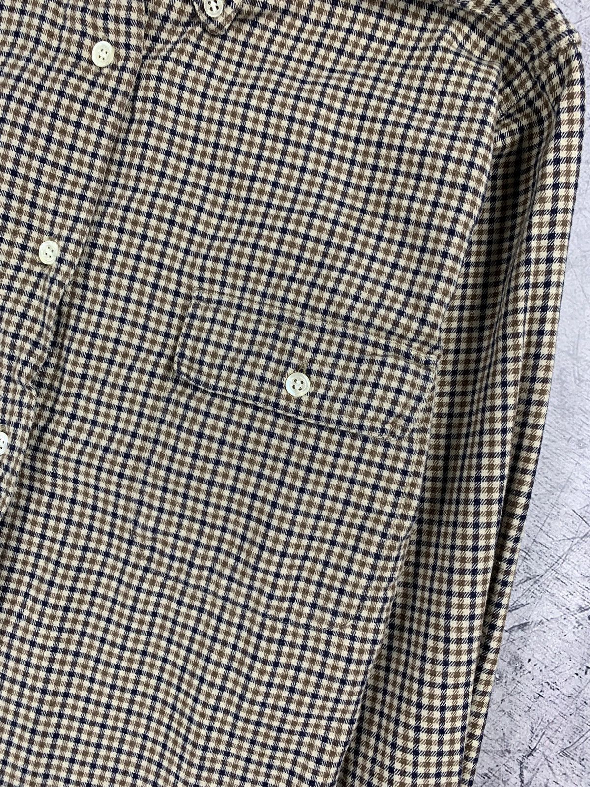 Aquascutum Vintage Aquascutum Luxury Shirt Buttons 90s Size US S / EU 44-46 / 1 - 5 Thumbnail