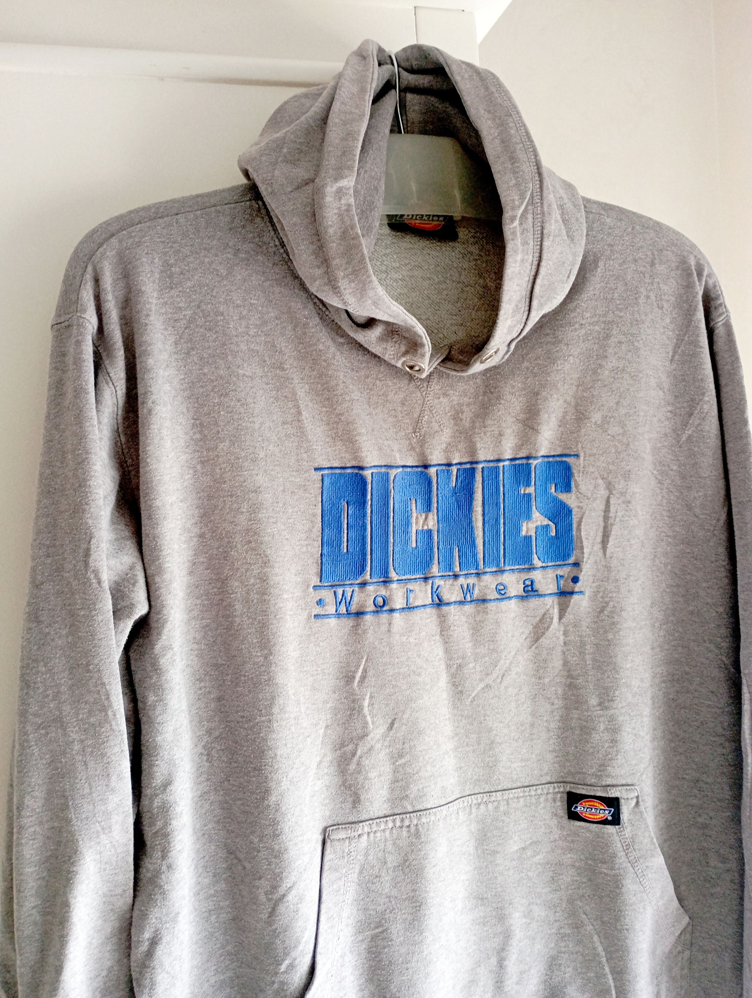 Dickies × Vintage Vintage Dickies Workwear Spellout Hoodie L Size US L / EU 52-54 / 3 - 3 Thumbnail