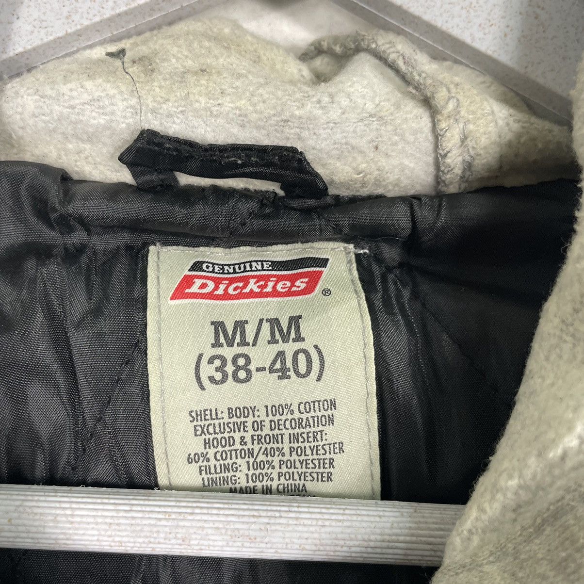 Dickies 🔥DICKIES BUTTON CHORE WORKER HOODIE JACKET Size US M / EU 48-50 / 2 - 10 Thumbnail