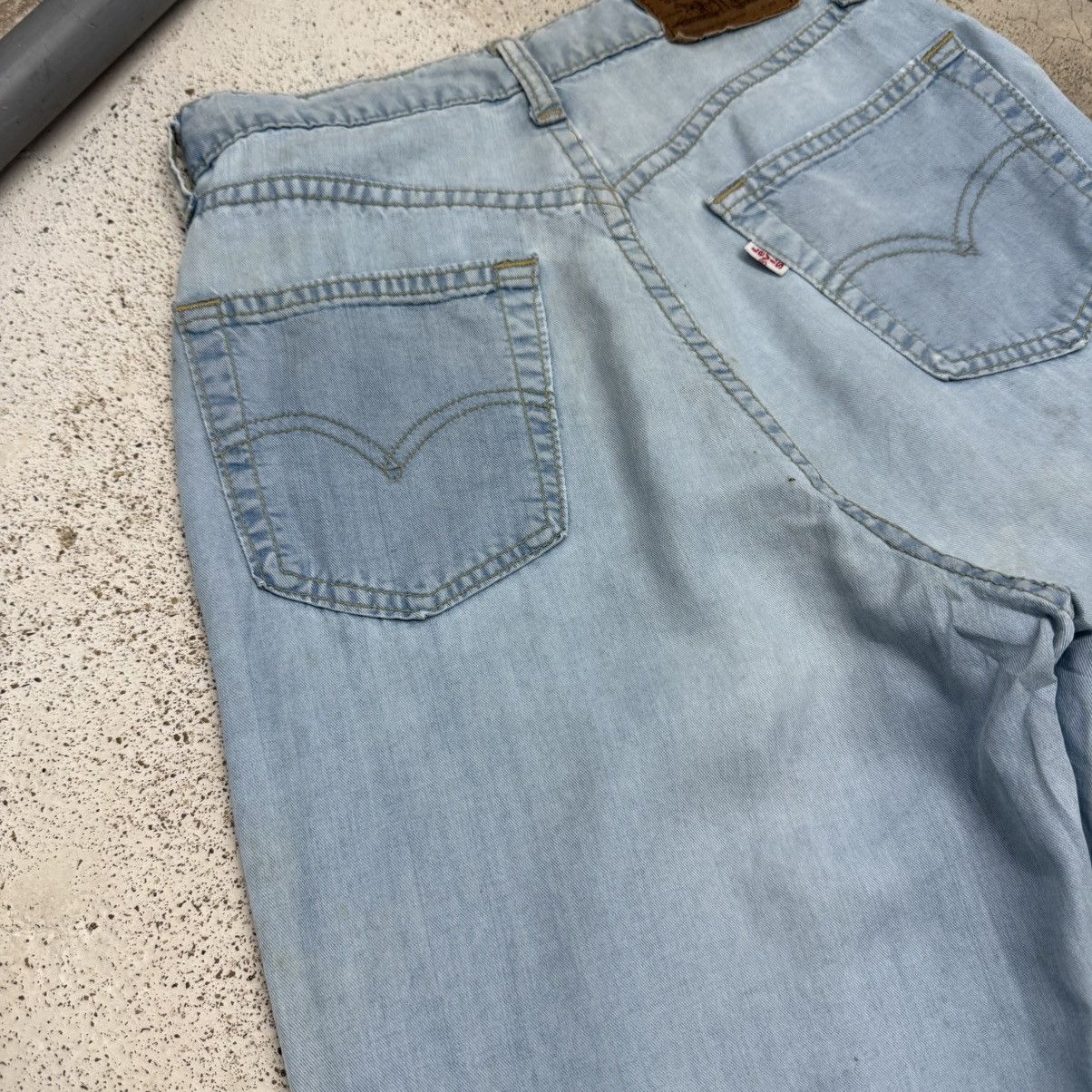 Levi's Vintage 96’s Levis Women Cotton Distressed Pants Size 28" / US 6 / IT 42 - 13 Thumbnail
