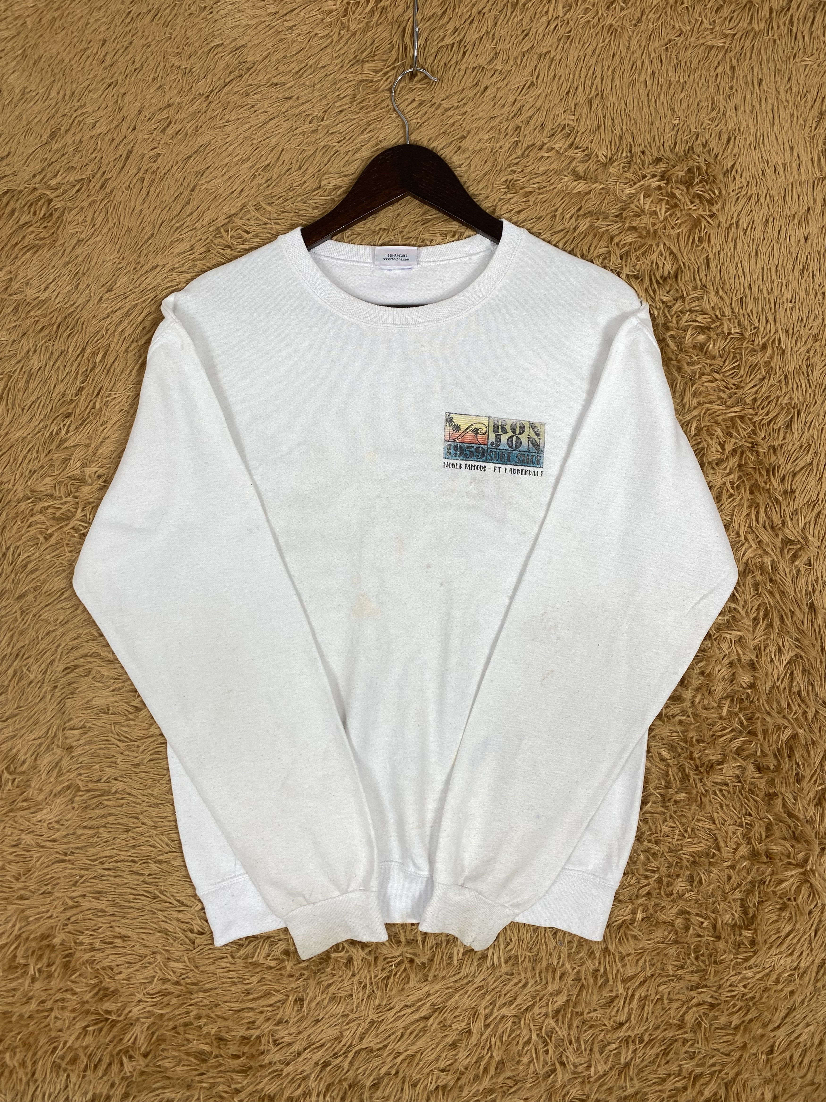 Ron Jon Surf Shop Vintage Ron Jon Surf Shop Sweatshirts PS0031 Size US S / EU 44-46 / 1 - 5 Thumbnail