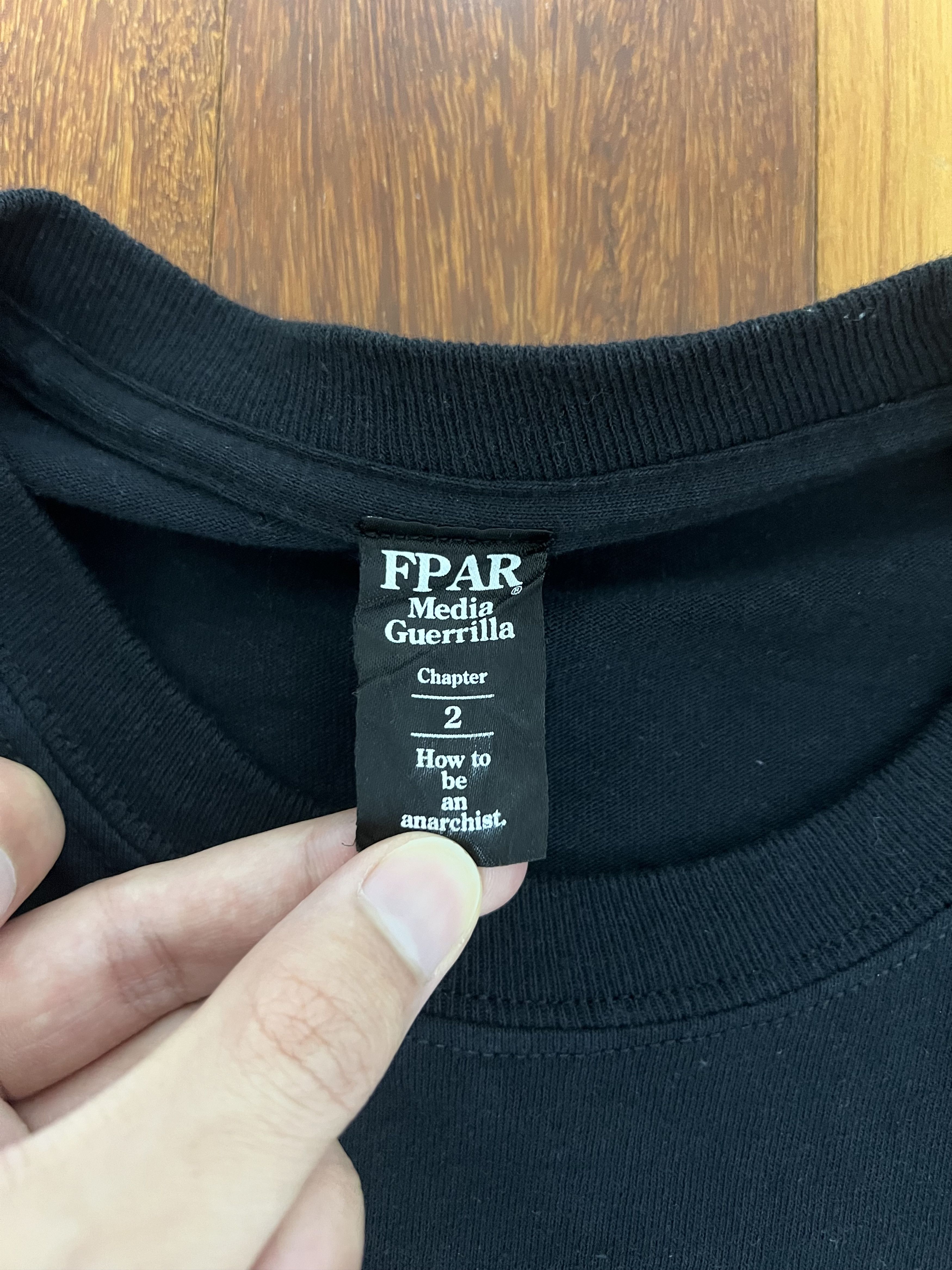 FPAR 💚 2015 Forty Percent Against Rights Black Logo Longsleeve Size US M / EU 48-50 / 2 - 8 Thumbnail