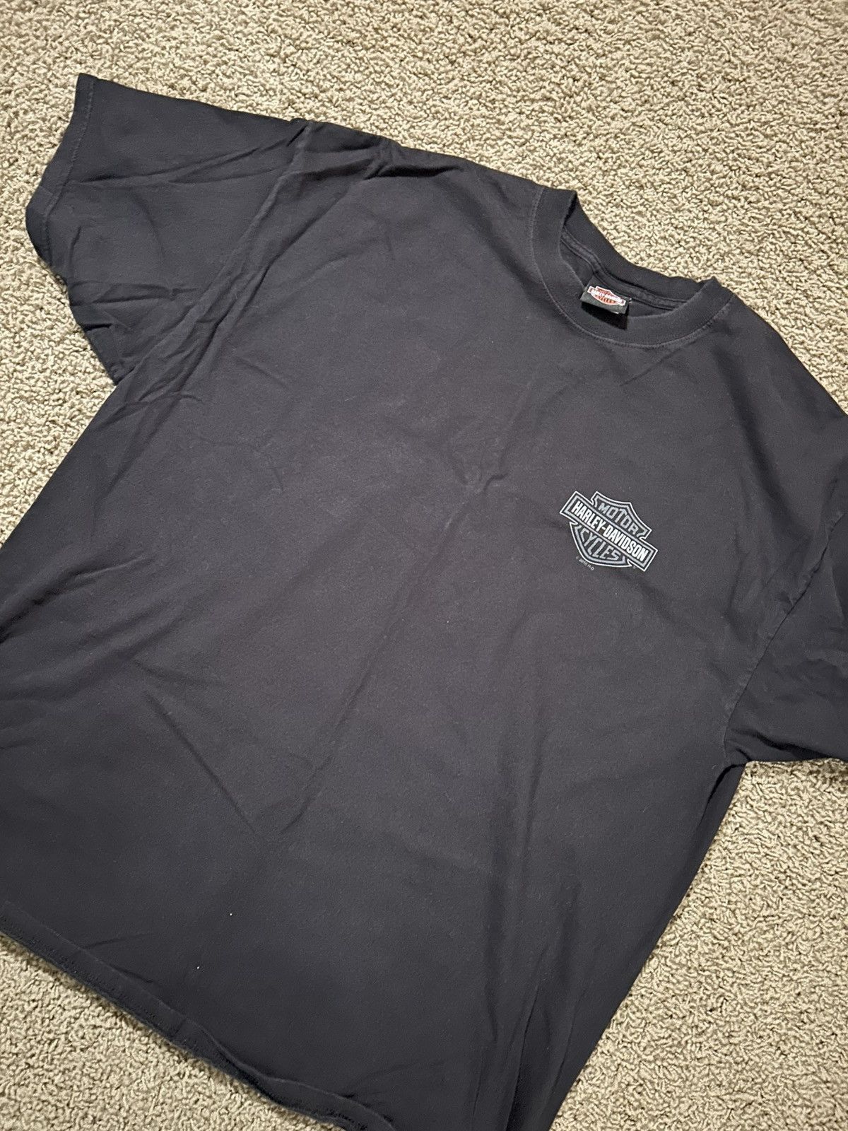 Harley Davidson × Vintage Vintage Harley Davidson Tee Size US XL / EU 56 / 4 - 2 Thumbnail
