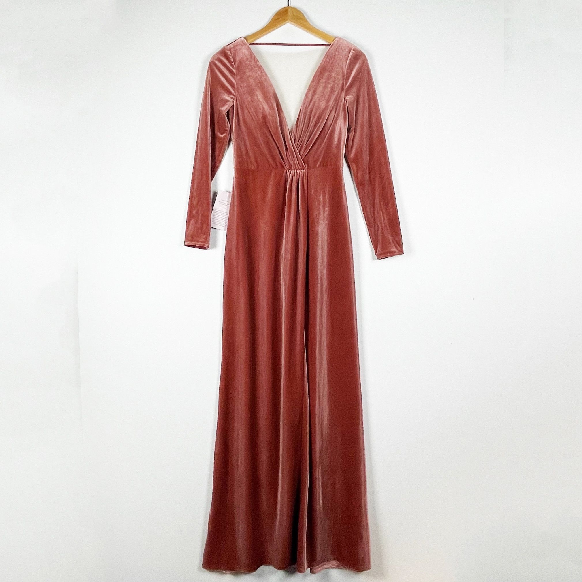 Other NEW Jenny Yoo Ryland V Neck Long Sleeve Size XS / US 0-2 / IT 36-38 - 1 Thumbnail