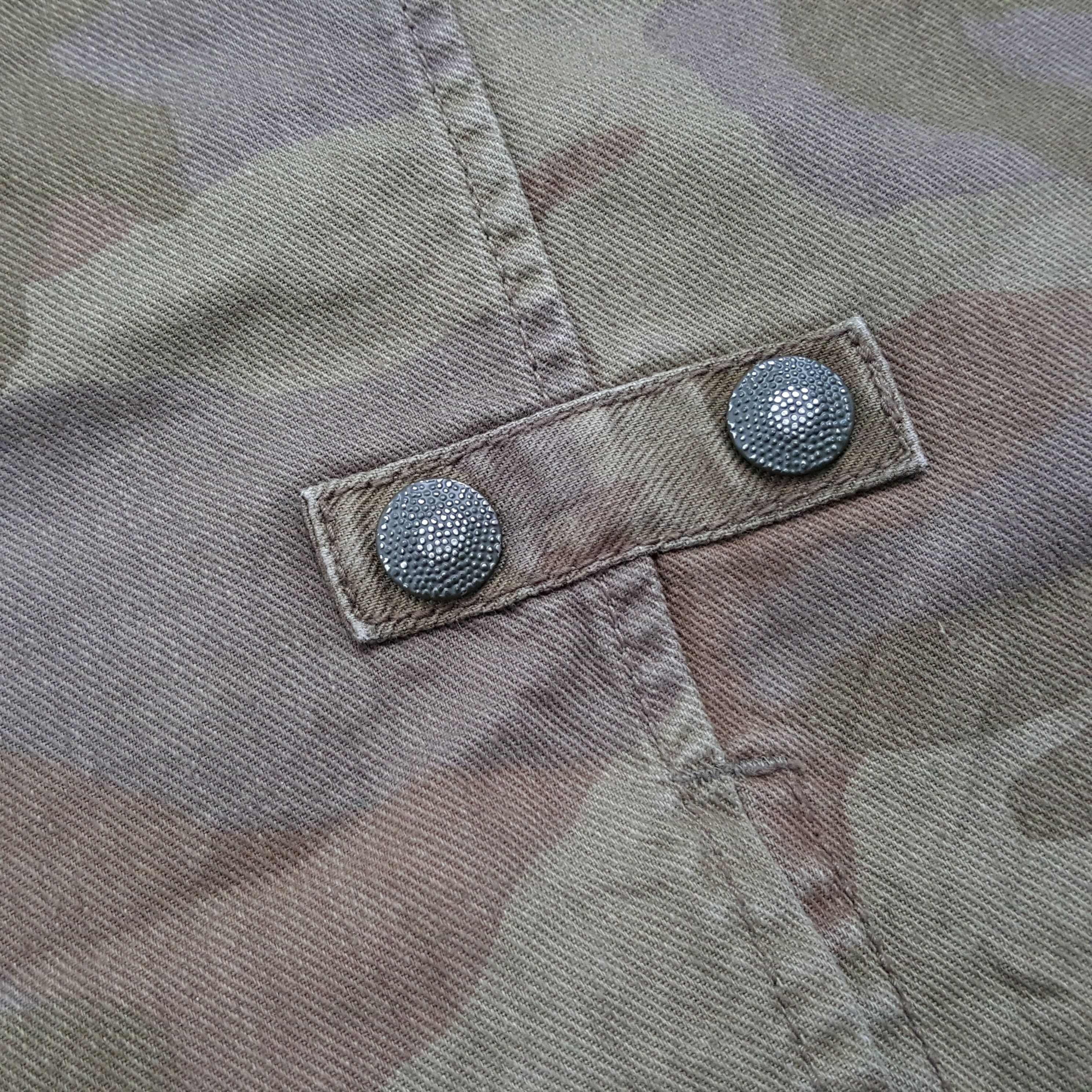 Levi's × Levi's Vintage Clothing × Vintage Vintage Levi's Winter Fleece Sleeve Camo Jacket Size US XS / EU 42 / 0 - 3 Thumbnail