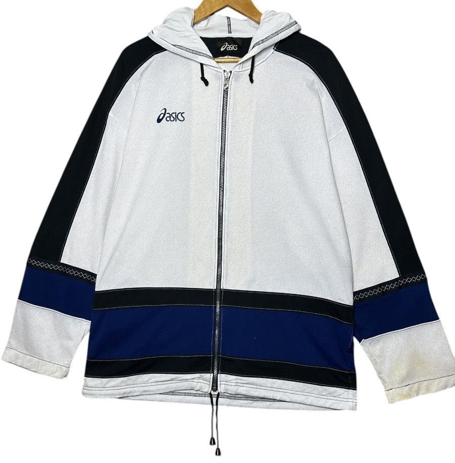 Asics × Vintage Asics Zipper Jacket Size US XL / EU 56 / 4 - 1 Thumbnail