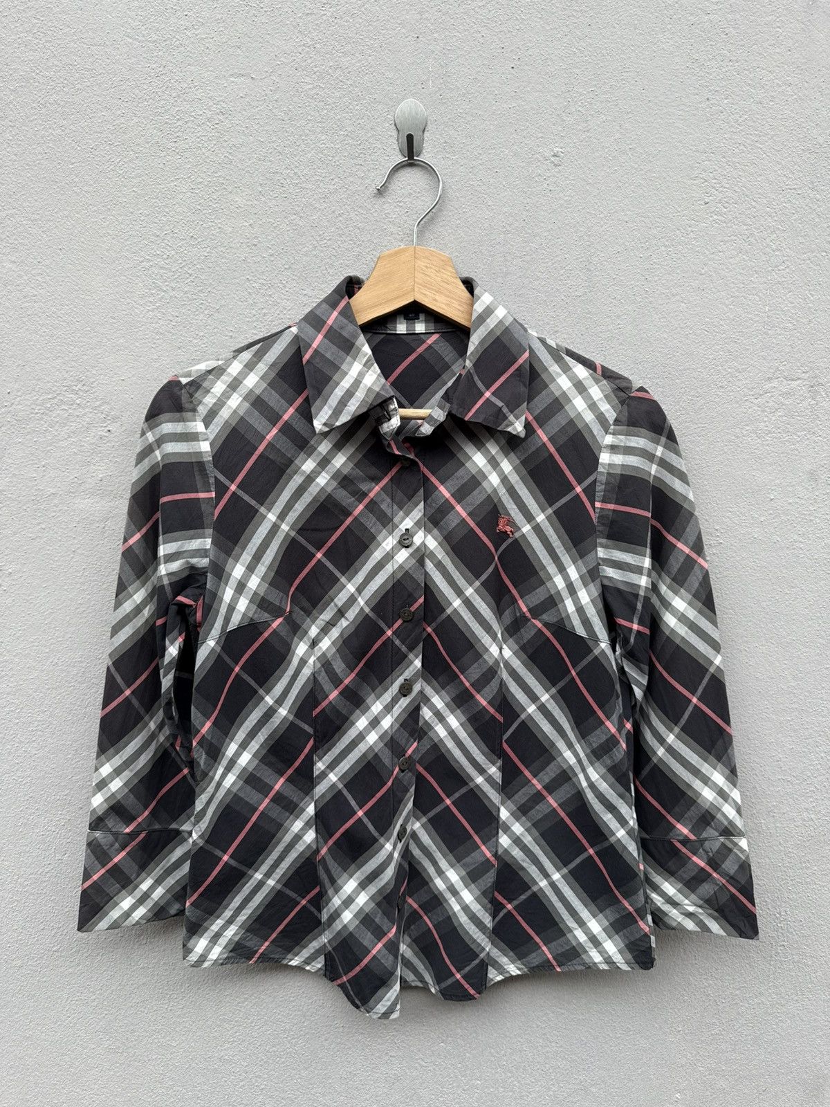 Burberry BURBERRY LONDON Nova Checkered Button Up Shirt Size S / US 4 / IT 40 - 1 Thumbnail