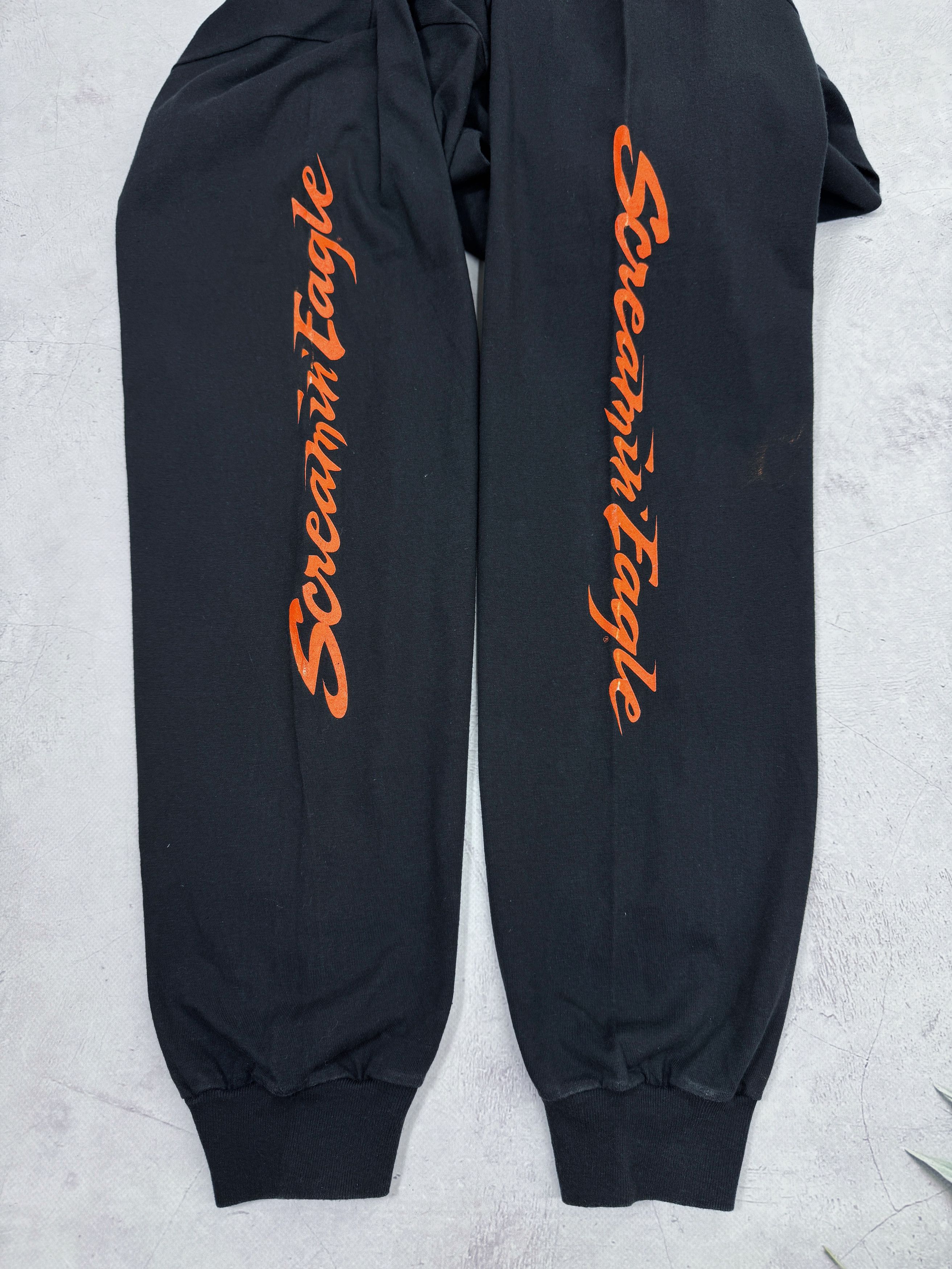 Harley Davidson × Vintage 1997 Harley Davidson T-Shirt LS Screamin Eagle Innsbruck Size US XL / EU 56 / 4 - 14 Thumbnail