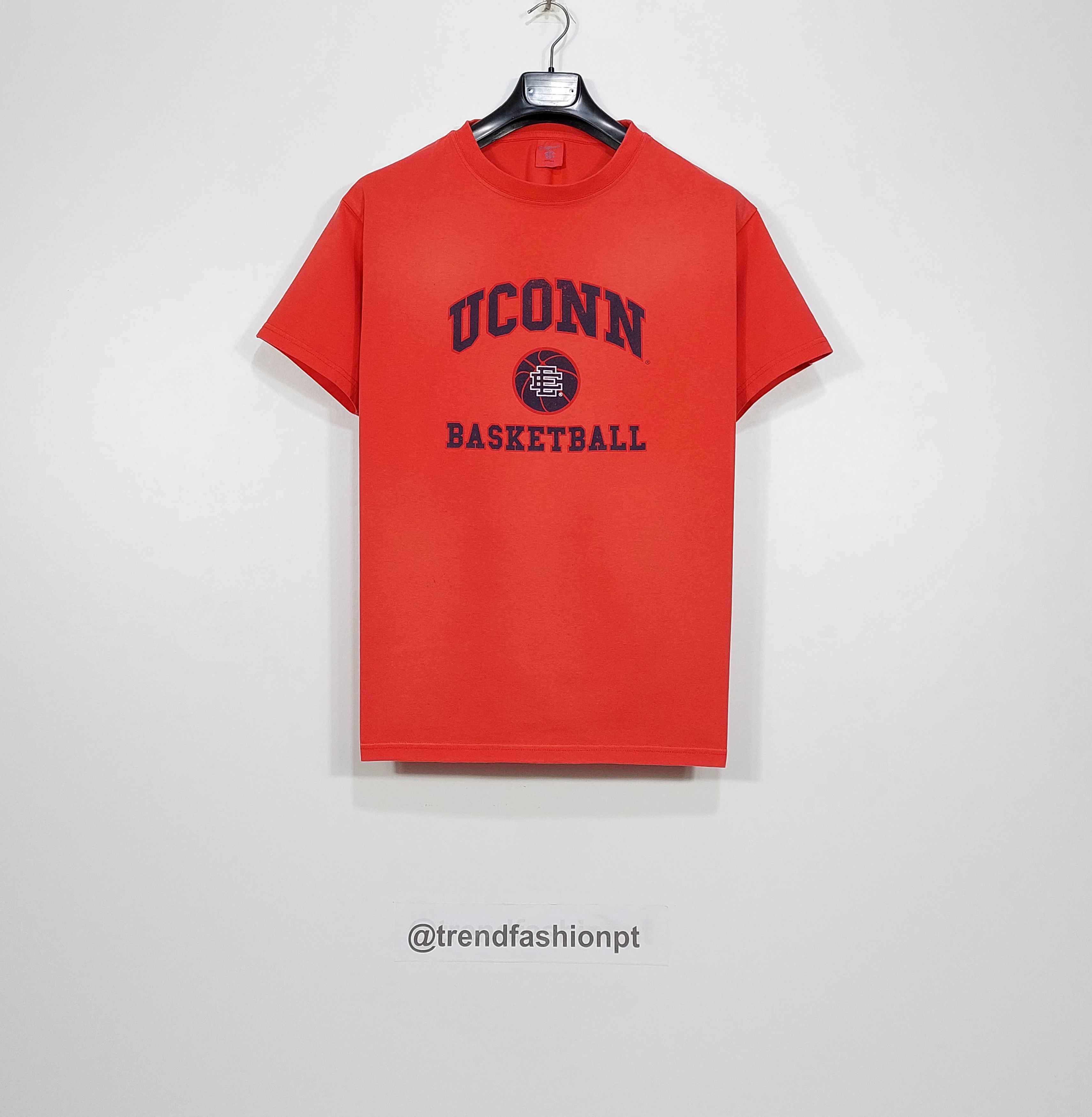 Eric Emanuel EE college UCONN tshirt - washed red S Size US S / EU 44-46 / 1 - 1 Thumbnail