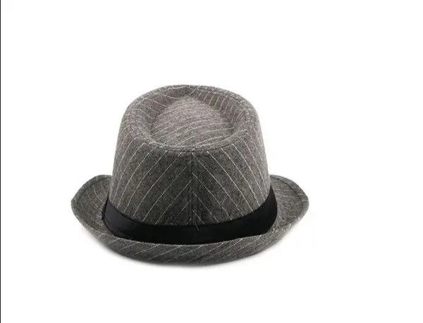 Japanese Brand Stripe fedora hat Size ONE SIZE - 5 Thumbnail
