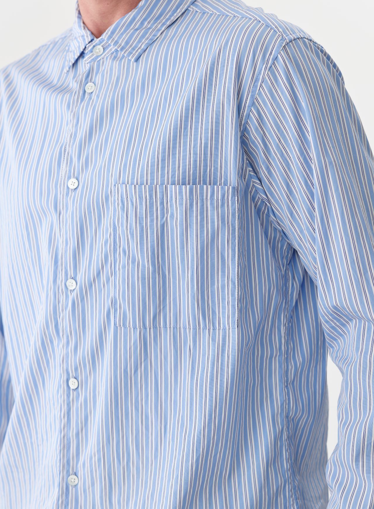 Sage De Cret Sage De Cret Thomas Mason Stripe shirt size XL, new w/tags Size US XL / EU 56 / 4 - 1 Thumbnail