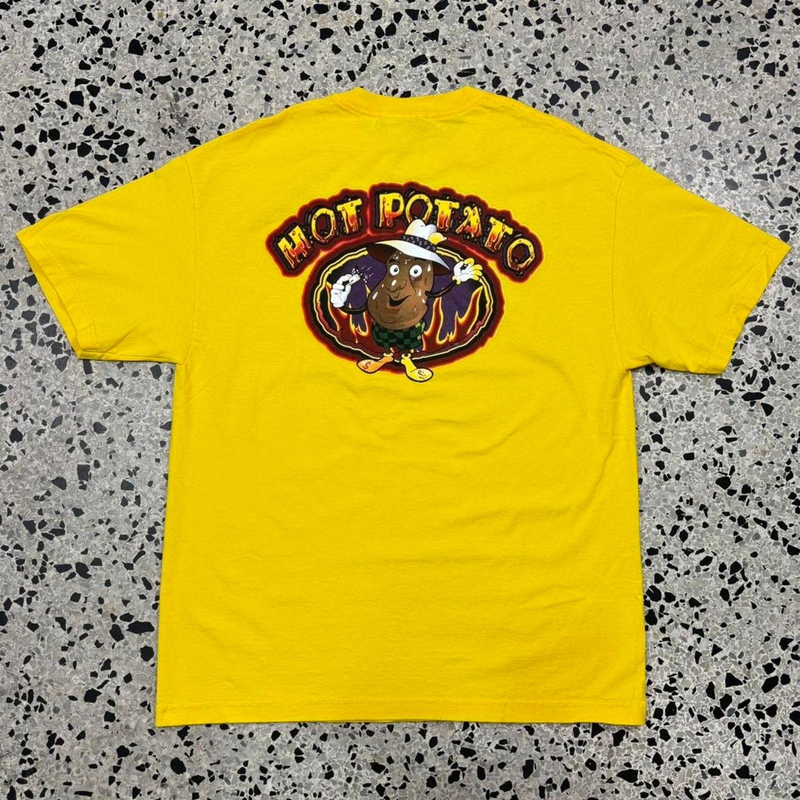 Fruit Of The Loom × Vintage VINTAGE Y2K MIKOHN GAMING HOT POTATO TEE: Size US XL / EU 56 / 4 - 1 Thumbnail