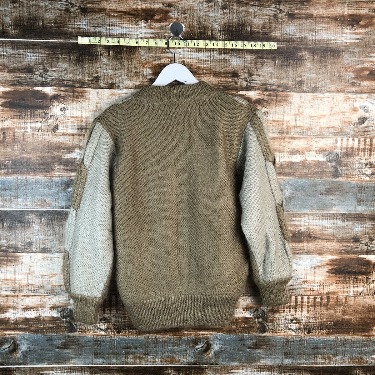 Homespun Knitwear Japan mohair shaggy vtg Pattern knitwear Cardigans #A2457 Size M / US 6-8 / IT 42-44 - 10 Thumbnail