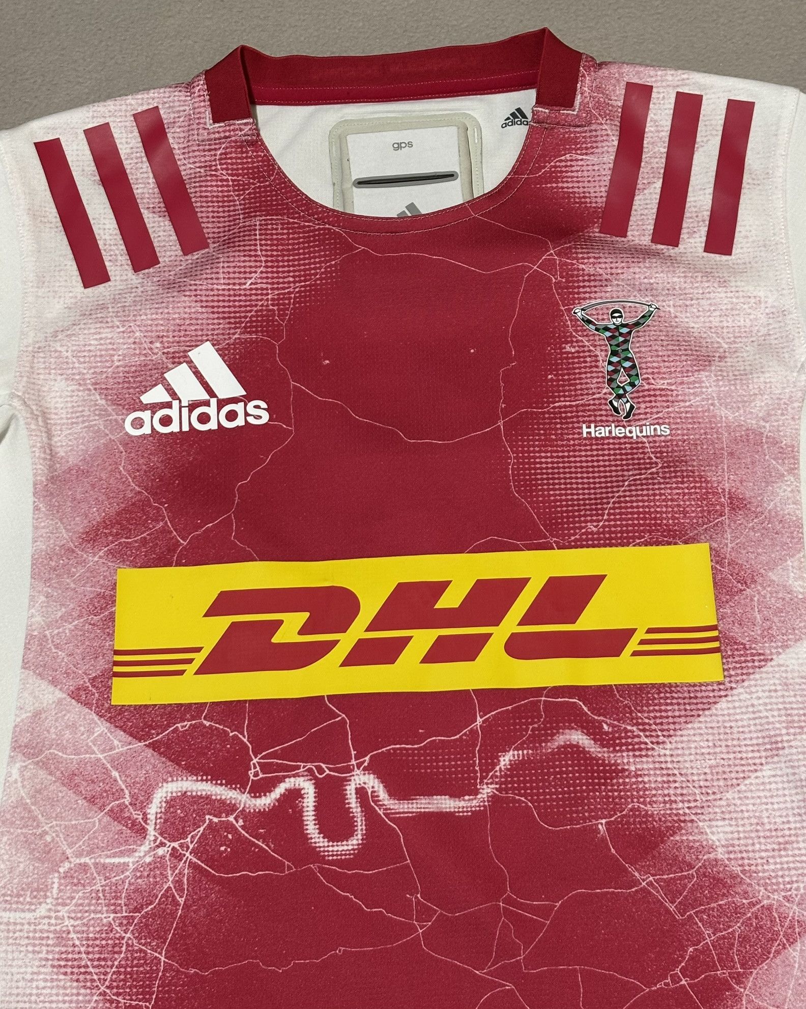 Adidas Harlequin FC 2020/2021 Adidas #9 Match Worn Rugby Size US M / EU 48-50 / 2 - 8 Thumbnail