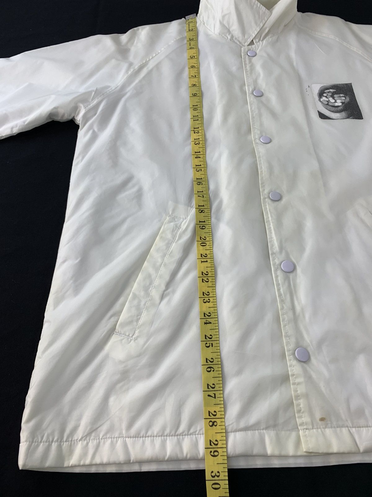 40's & Shorties 90s 40s & Shorties Box Pills Logo White Coaches Windbreakers Size US M / EU 48-50 / 2 - 11 Thumbnail
