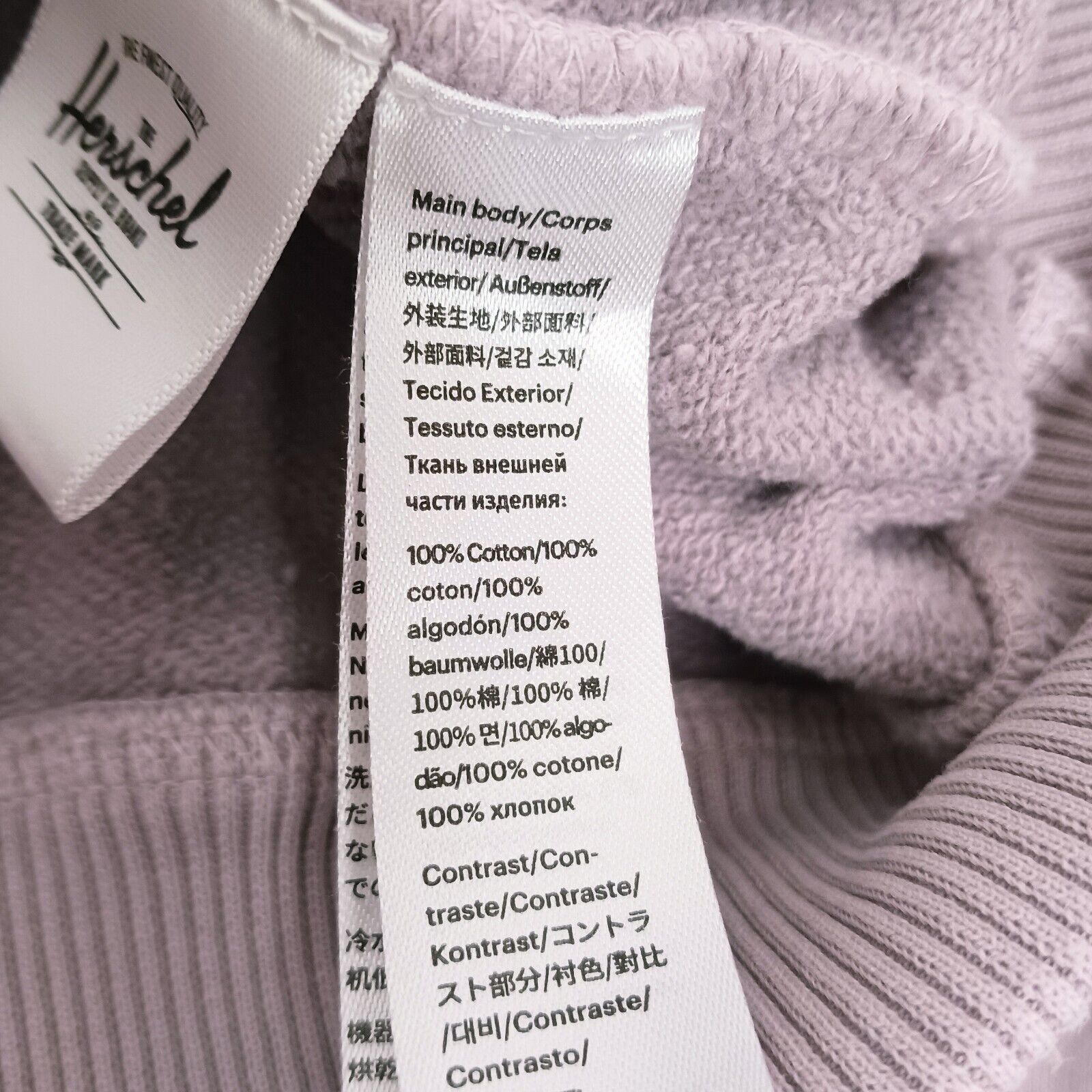 Herschel Supply Co. Herschel Sweatshirt Sz S Pink Classic Crew Preppy Distress Size S / US 4 / IT 40 - 7 Thumbnail