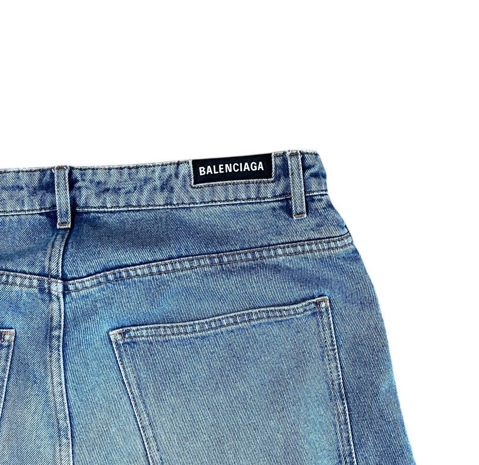 Balenciaga Balenciaga Oversized Logo Jeans Size US 31 - 2 Thumbnail