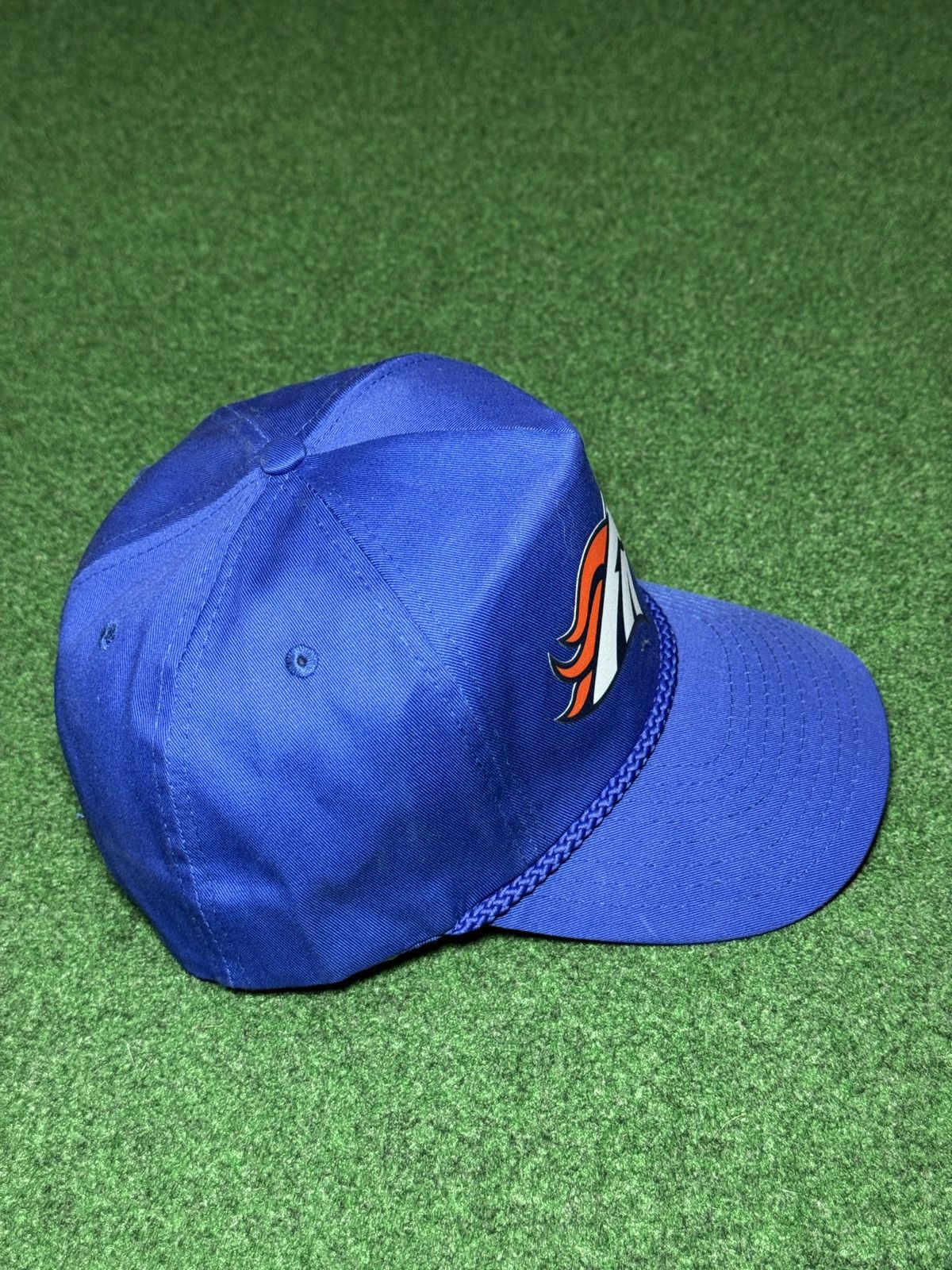 Vintage Denver Broncos Vintage Nissin 90s Cap Hat Snapback NFL Logo Size ONE SIZE - 2 Thumbnail