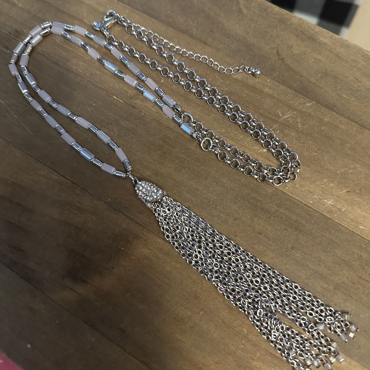 Loft Loft long chain tassel necklace Size ONE SIZE - 2 Thumbnail